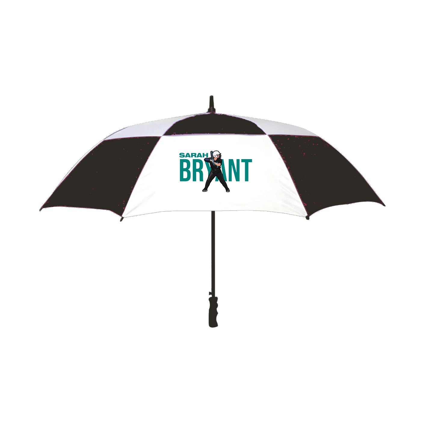 Golf Umbrella — Player Name in Black