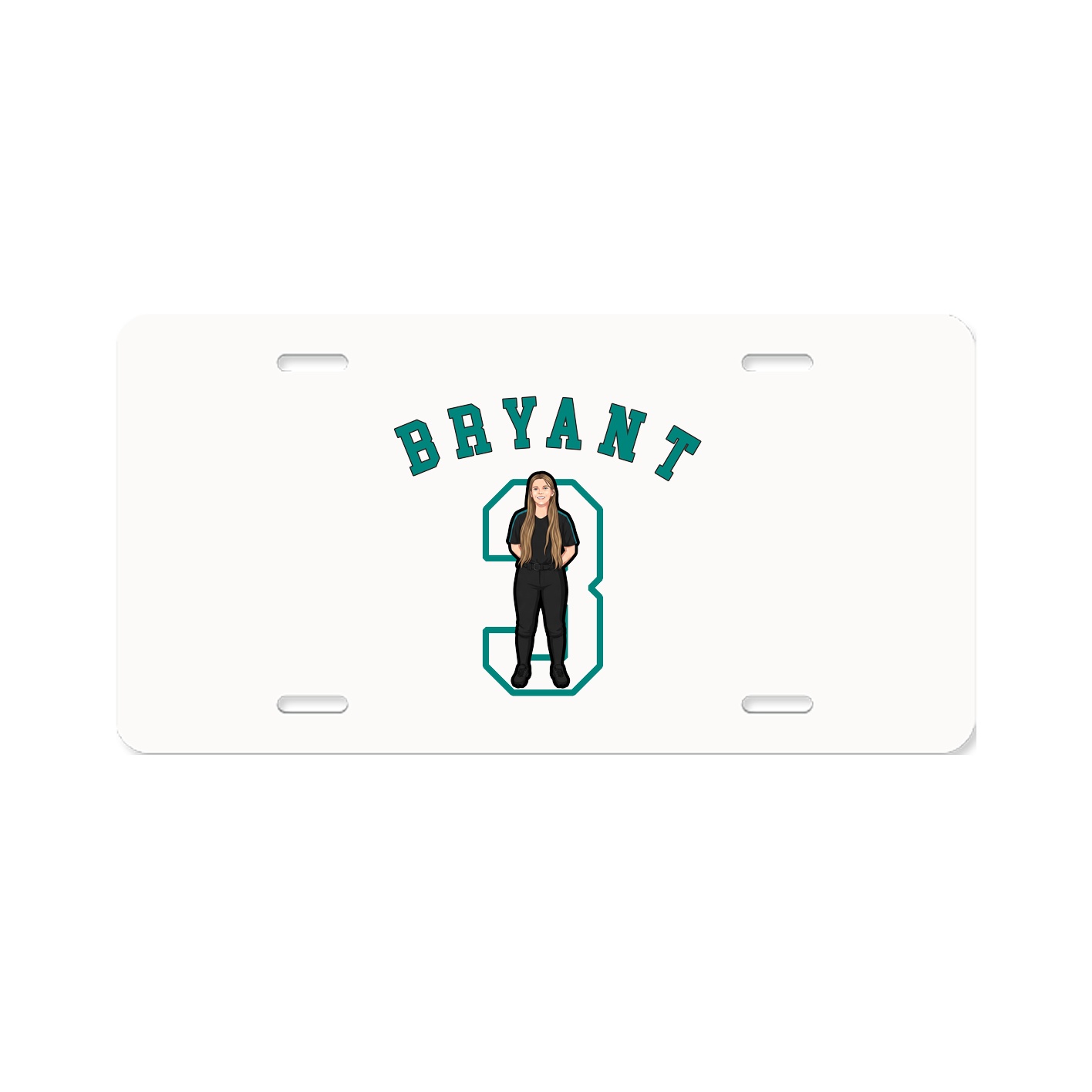 License Plate — Shirsey Arch in Classic