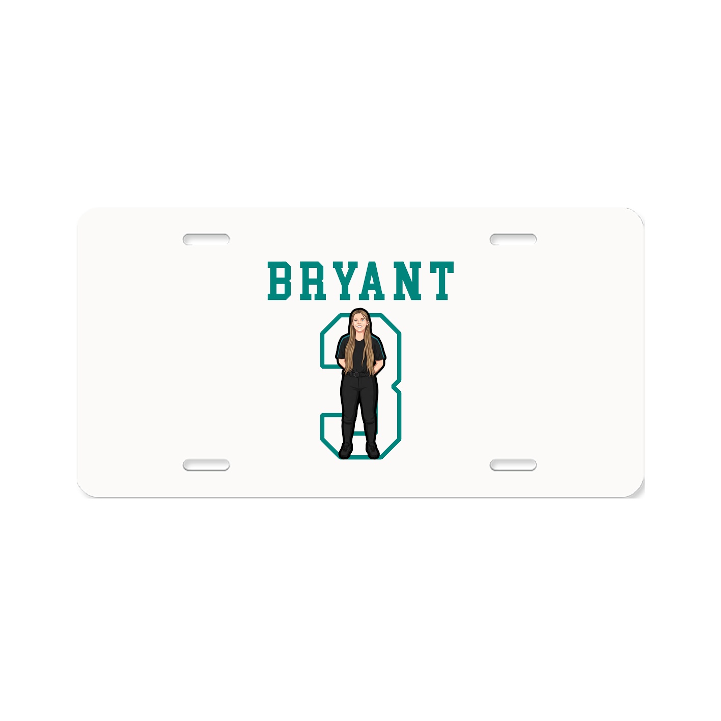 License Plate — Shirsey in Classic