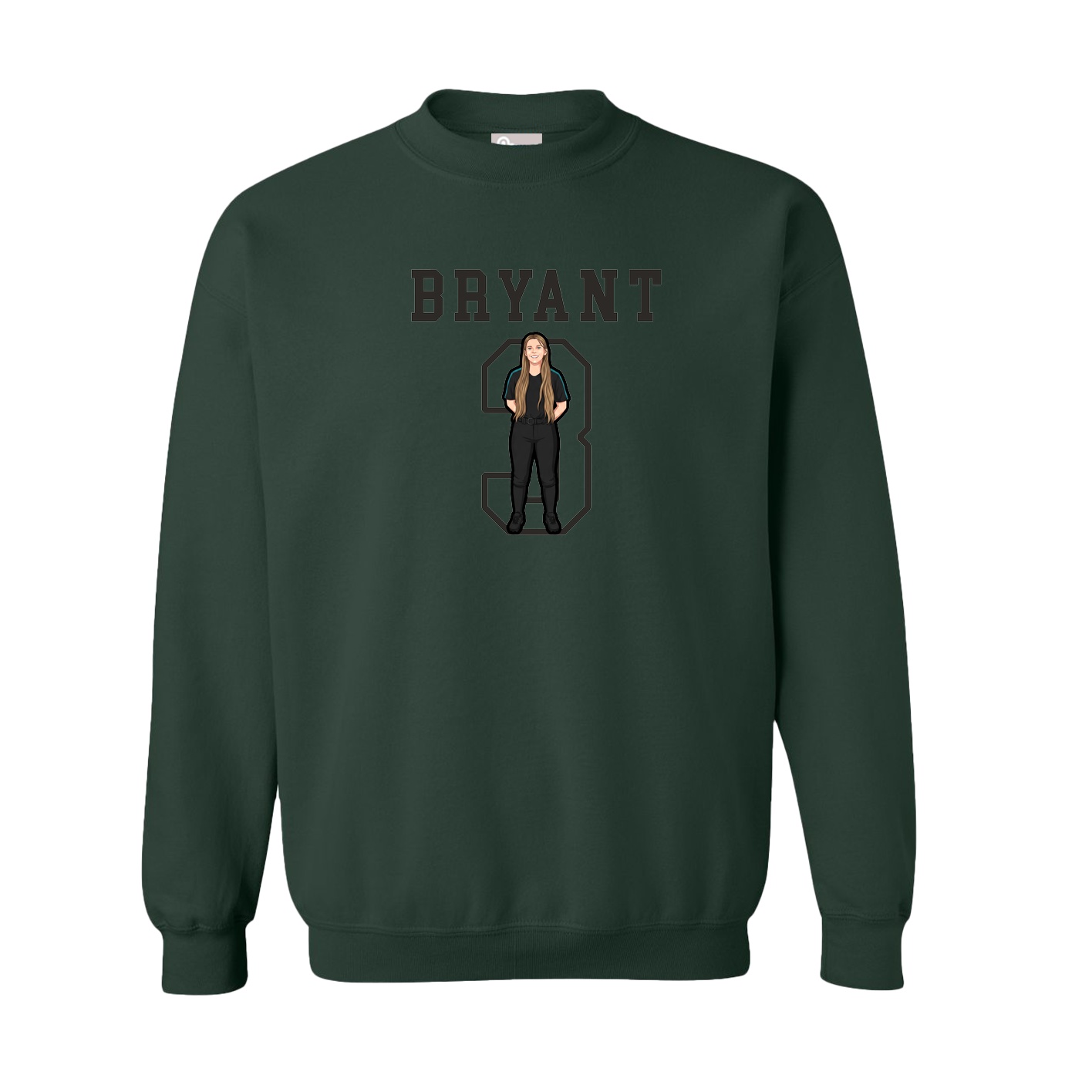 Fleece Crew — Shirsey in Green