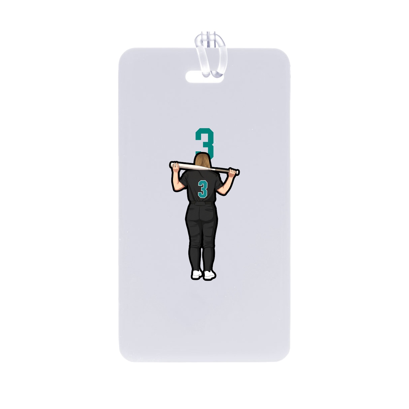 Bag Tag — Number Top in Classic