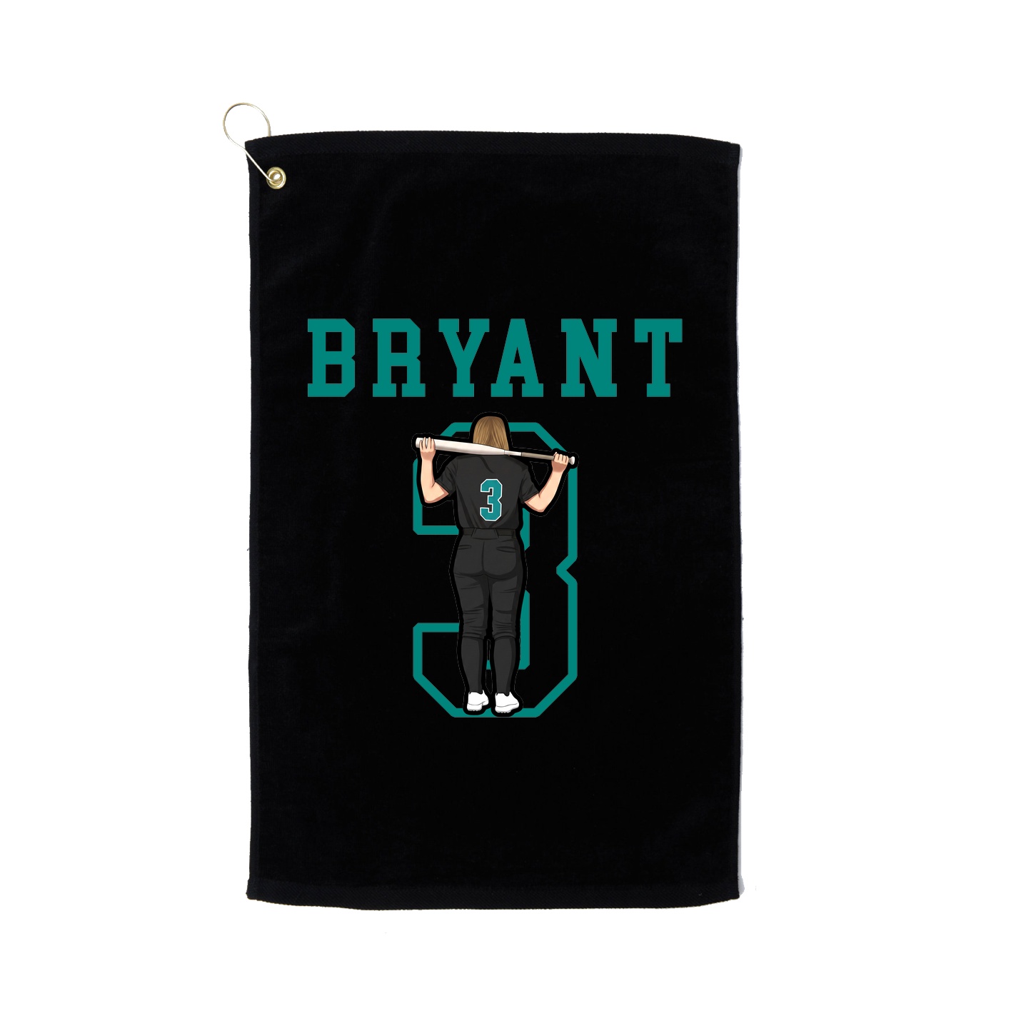 Golf Towel — Shirsey in Black
