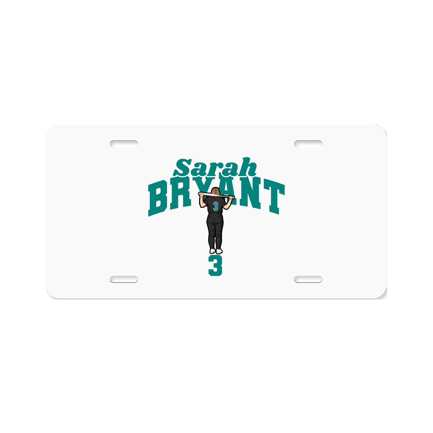 License Plate — Signature Arch in Classic