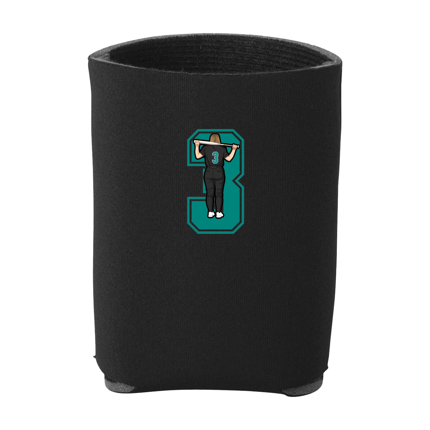 Can Holder — Number in Black