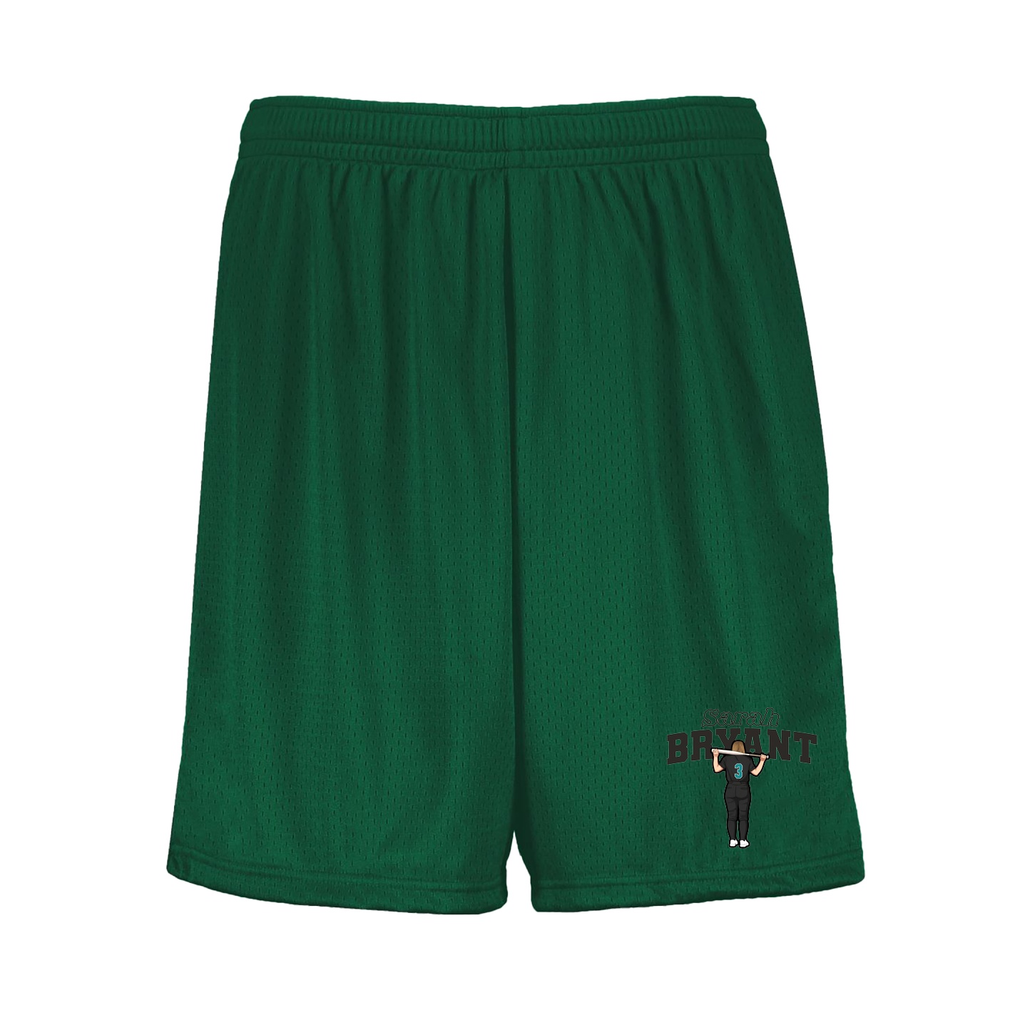 Shorts — Name Arch in Green
