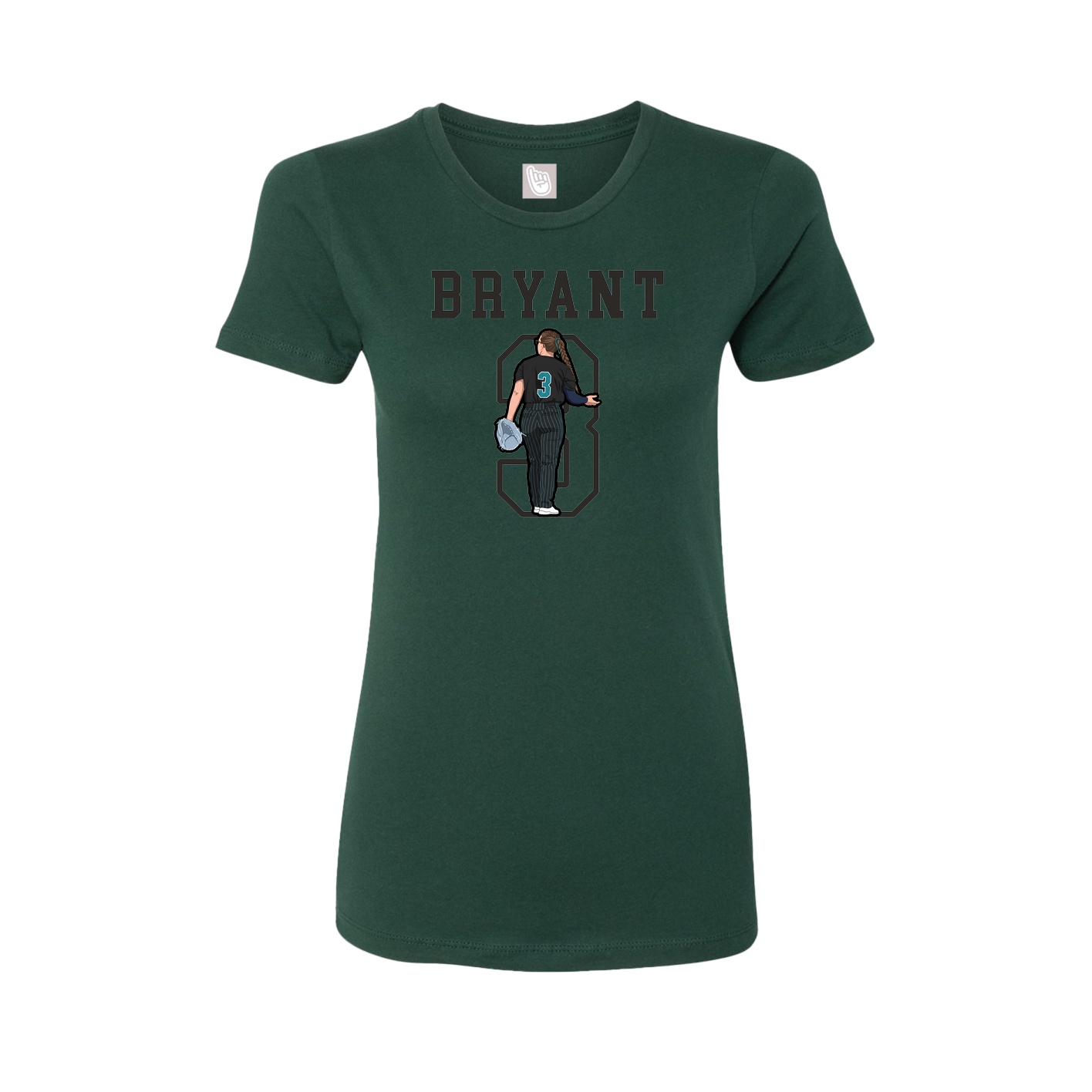 Fitted Women's Tee — Shirsey in Green