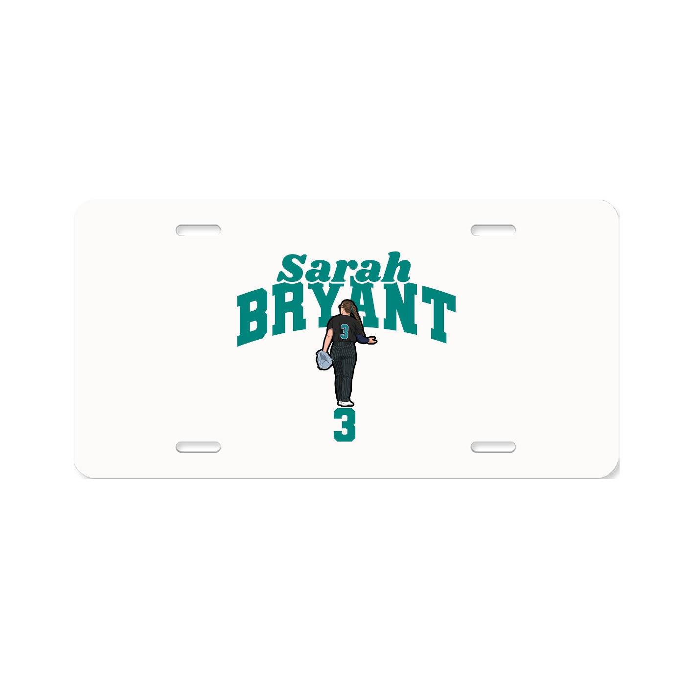 License Plate — Signature Arch in Classic