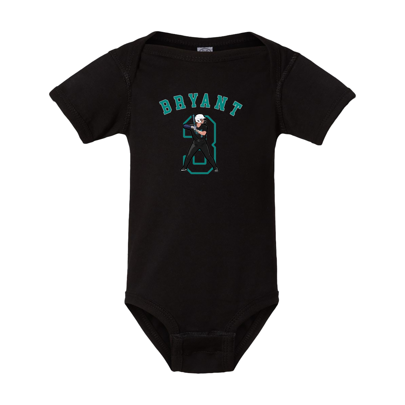 Baby Onesie — Shirsey Arch in Black
