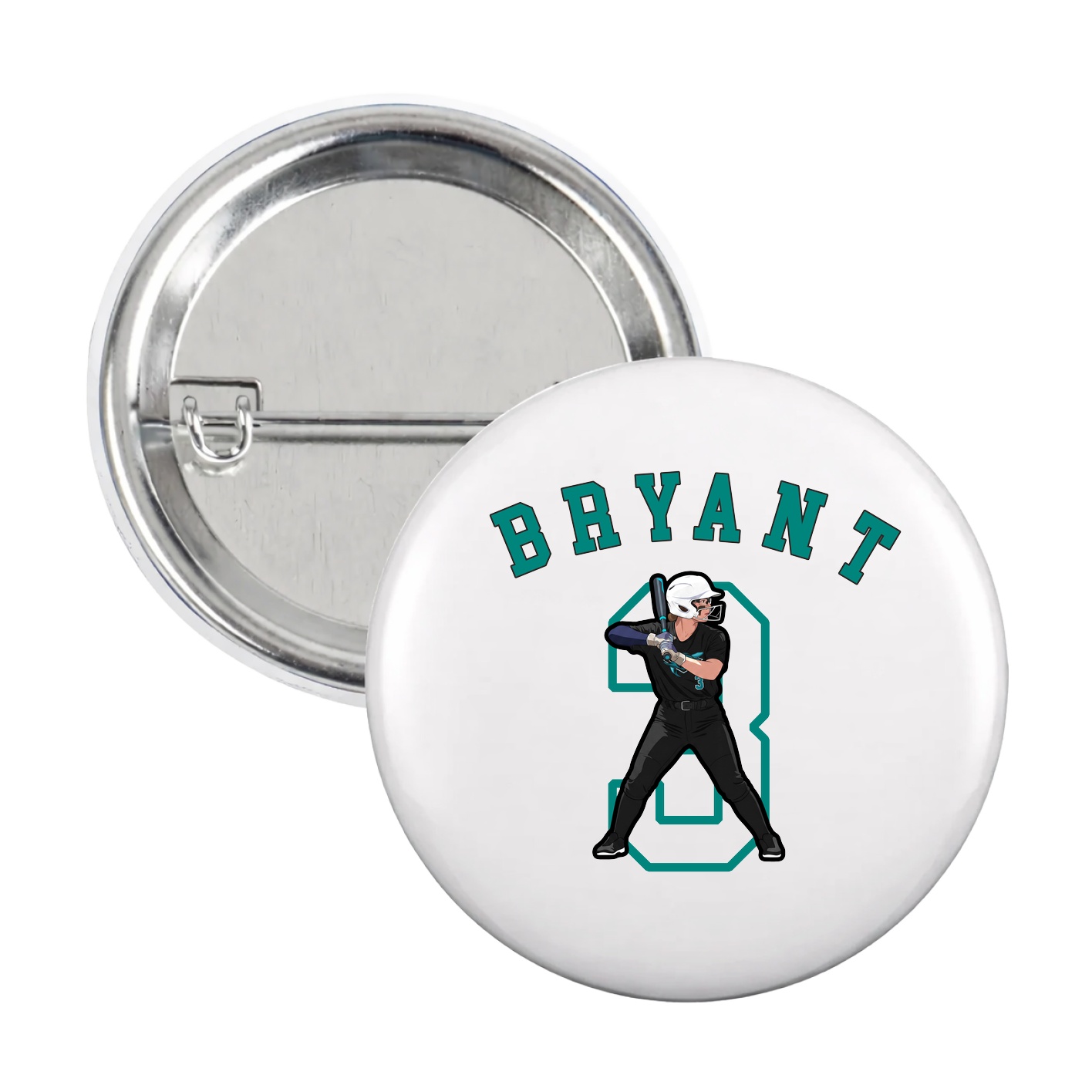 Game Day Button — Shirsey Arch in White