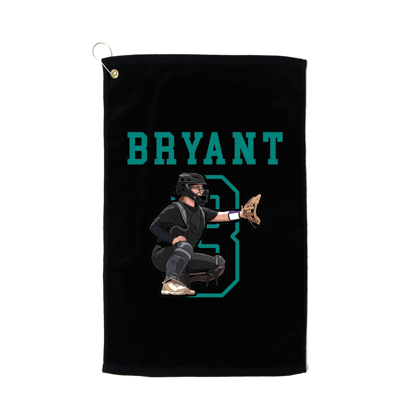 Golf Towel — Shirsey in Black