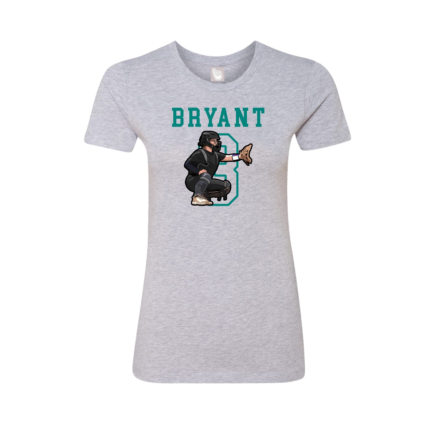 Fitted Women's Tee — Shirsey in Grey