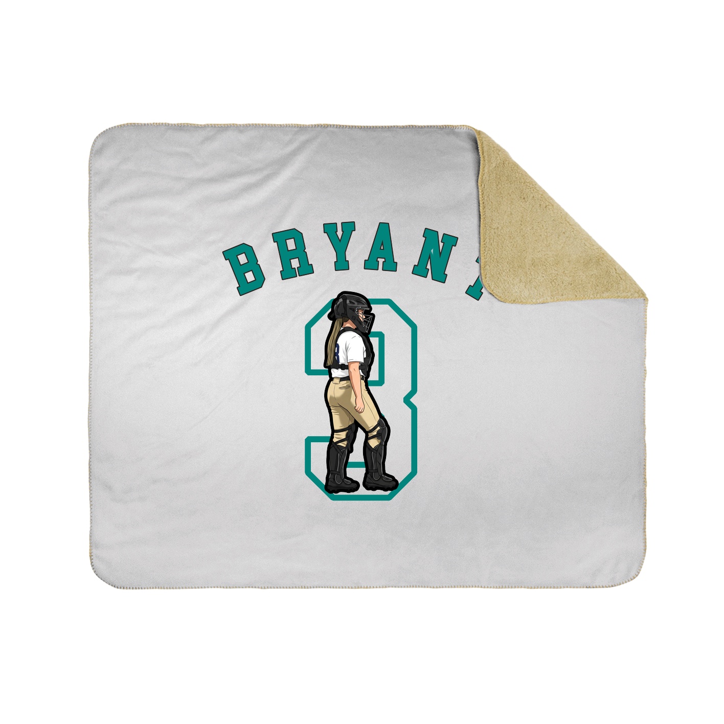 Throw Blanket — Shirsey Arch in White