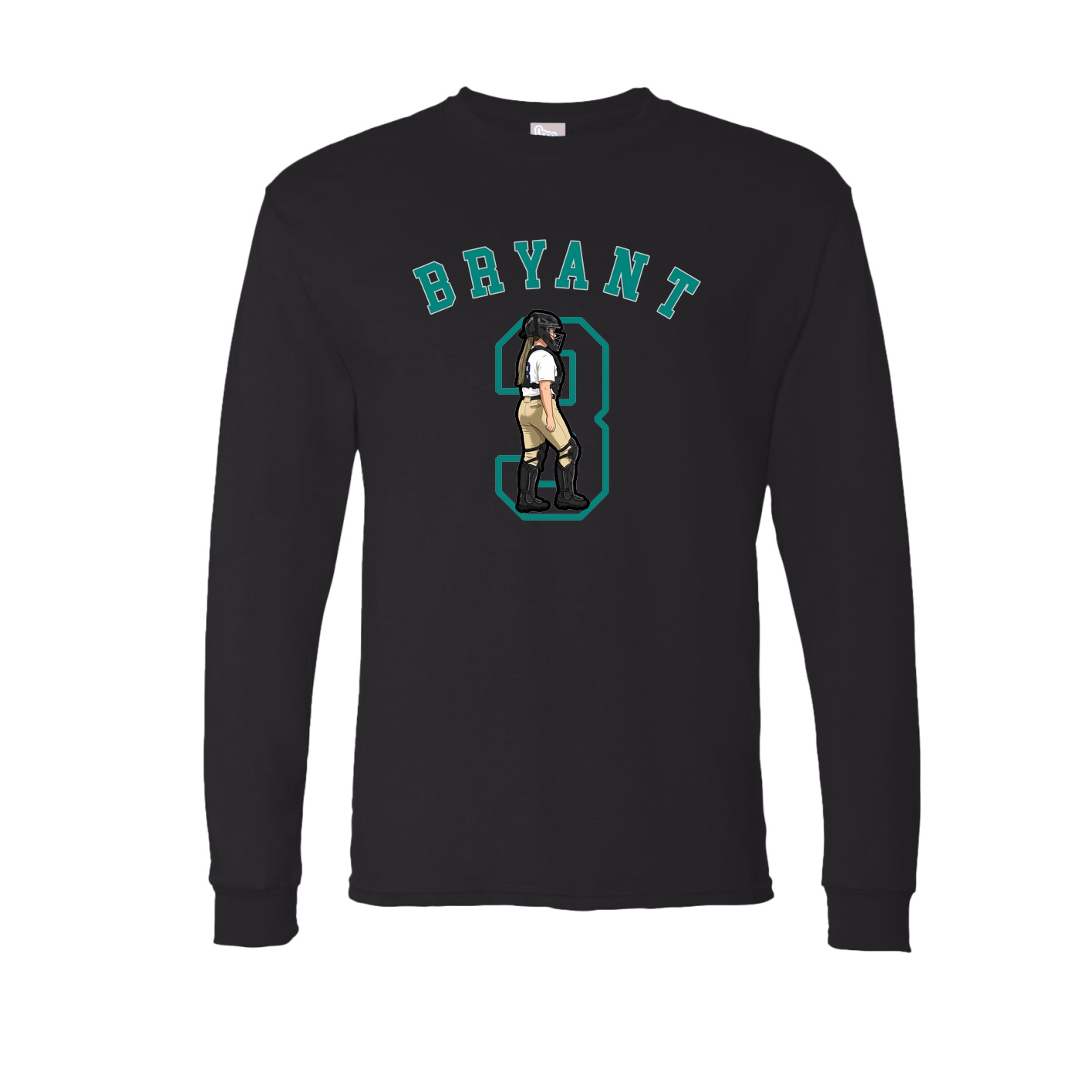 Long Sleeve Tee — Shirsey Arch in Black