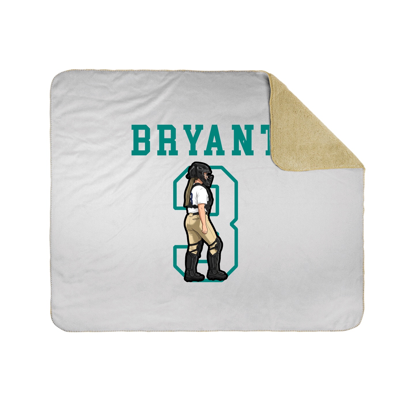 50x60 Sherpa Lined Throw Blanket