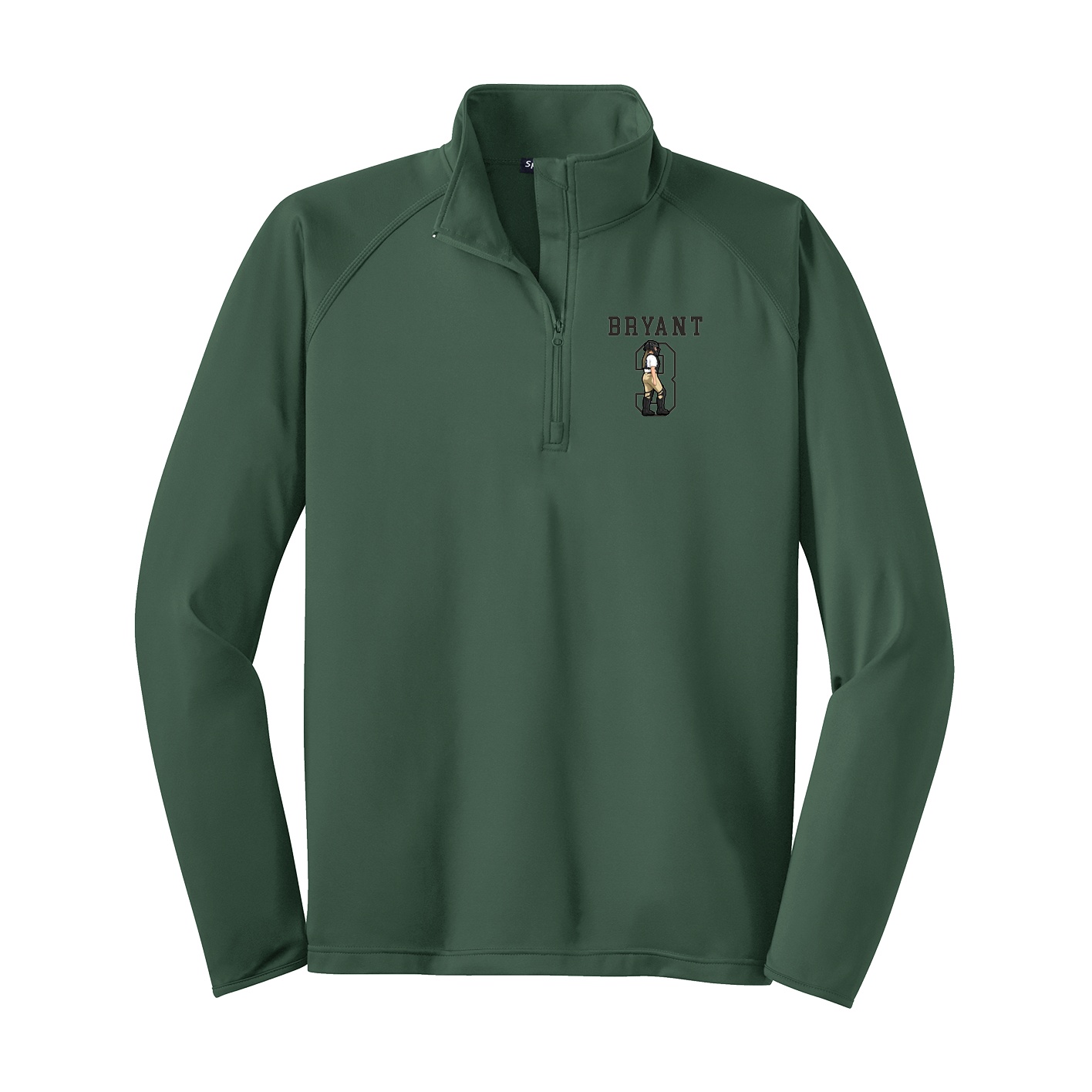 Q-Zip Pullover — Shirsey in Green