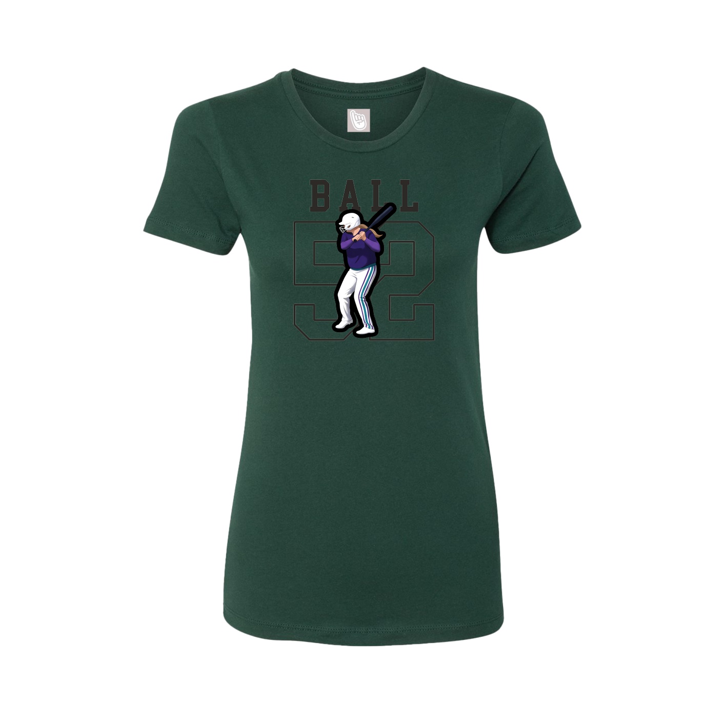 Fitted Women's Tee — Shirsey in Green