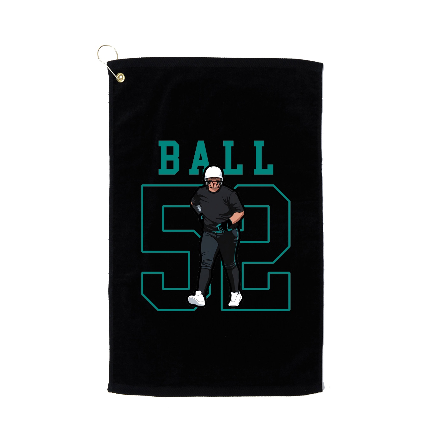 Golf Towel — Shirsey in Black