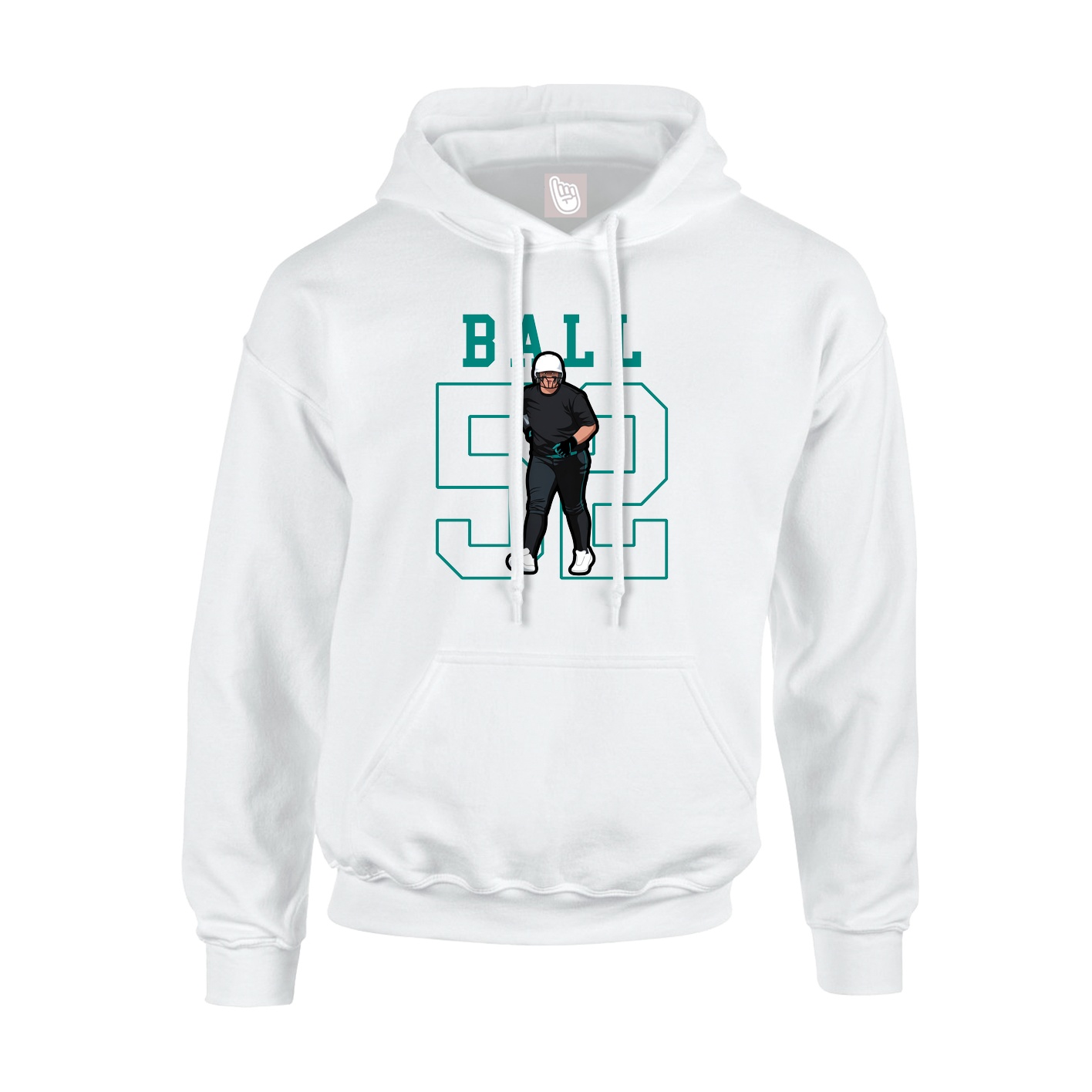 Youth Hoodie — Shirsey in White