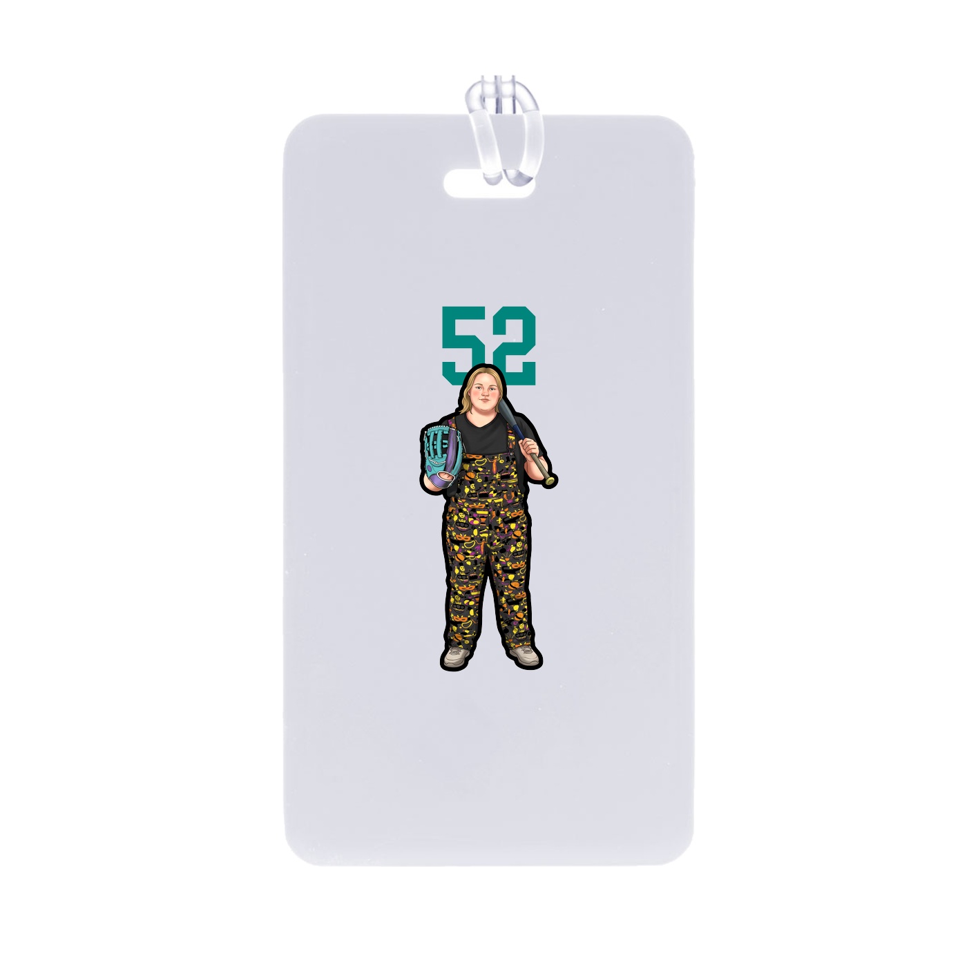 Bag Tag — Number Top in Classic