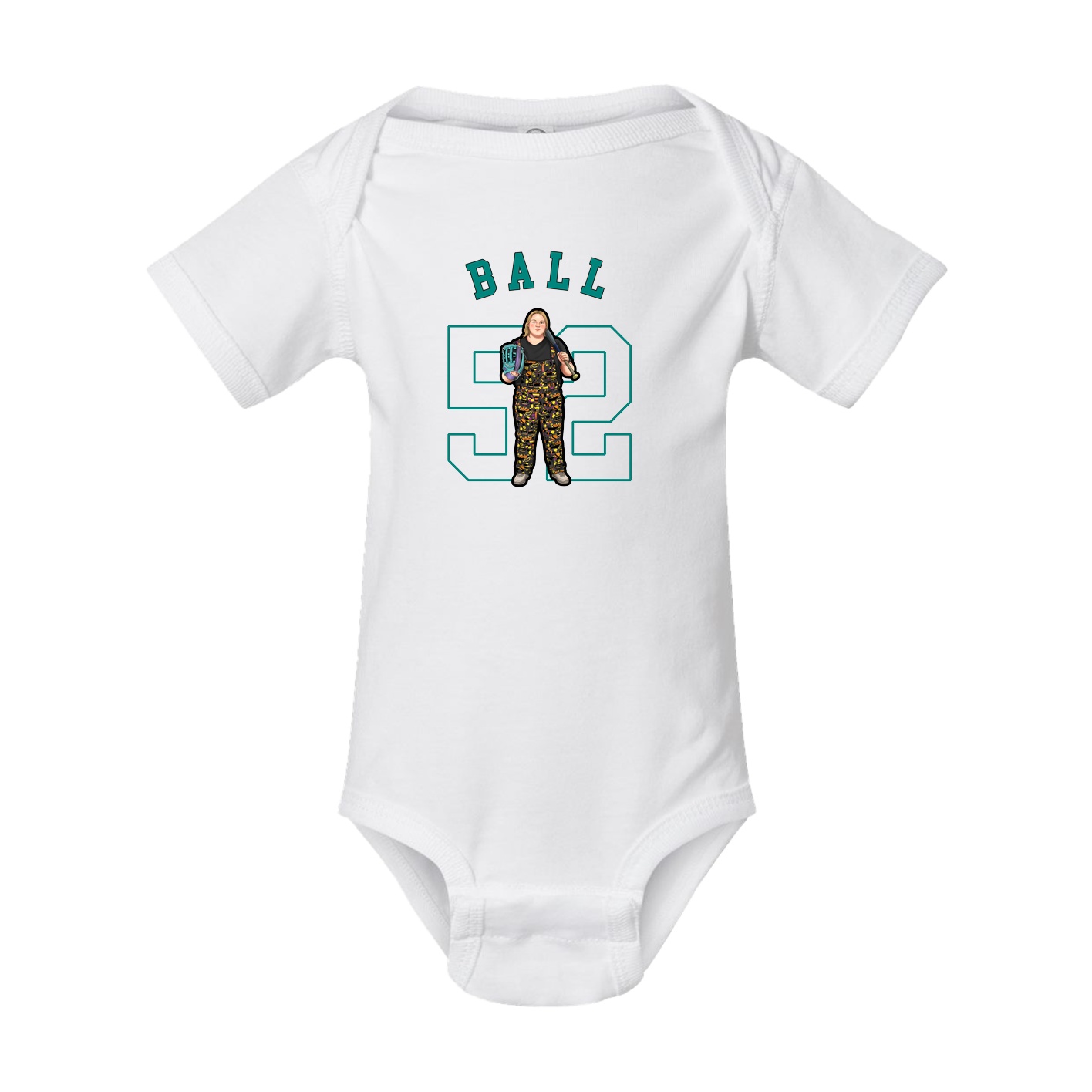 Baby Onesie — Shirsey Arch in White