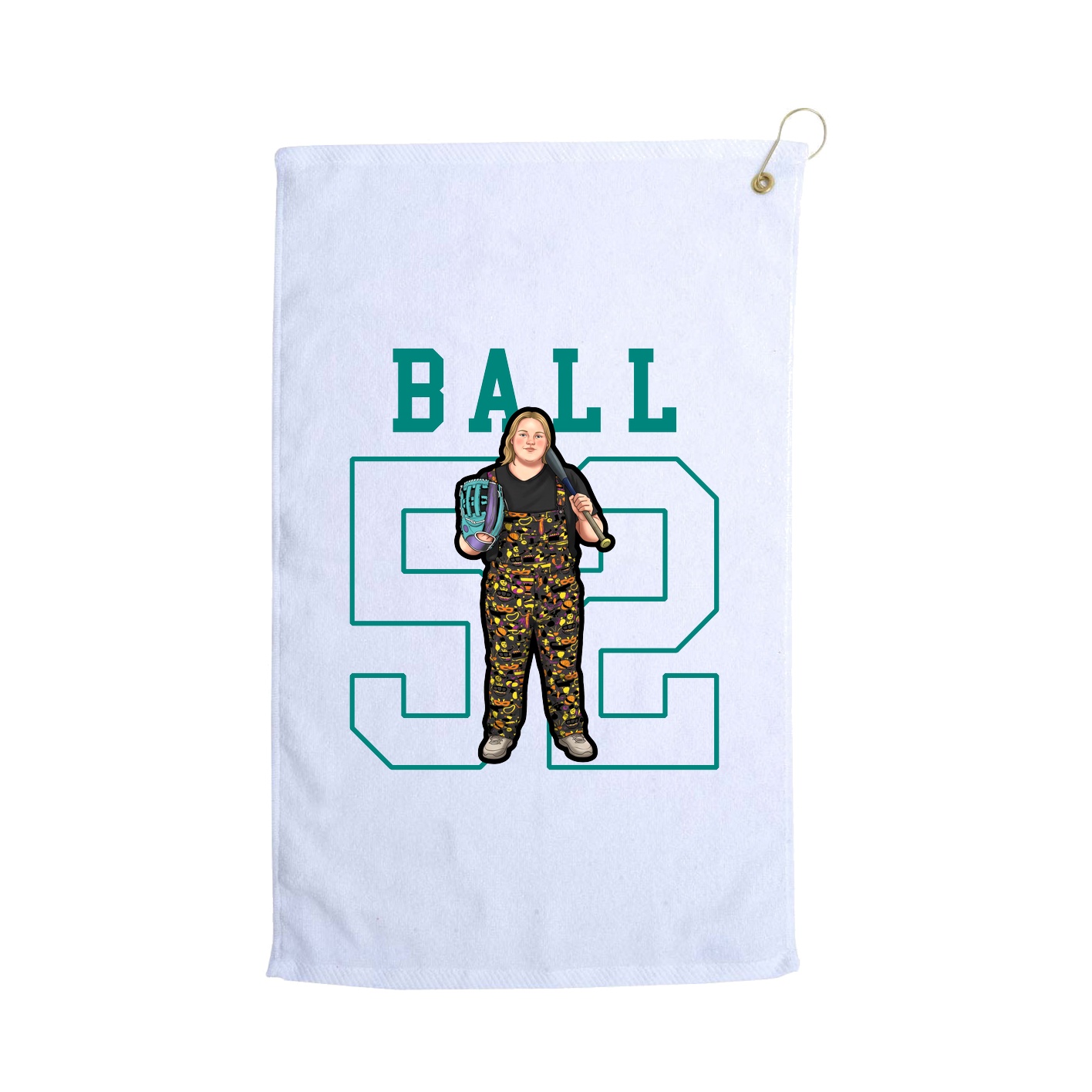 Golf Towel — Shirsey in White