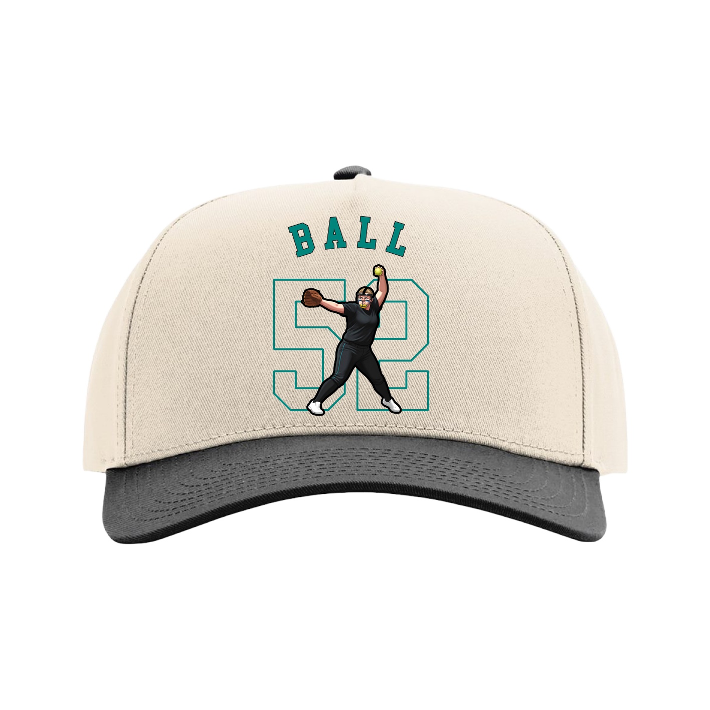 Full Fabric Five-Panel Champ Cap