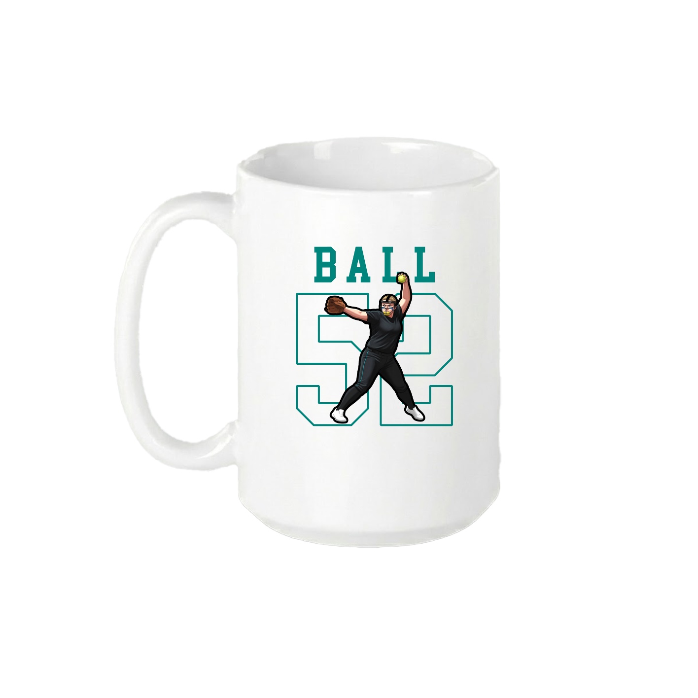 15oz Coffee Mug — Shirsey in White