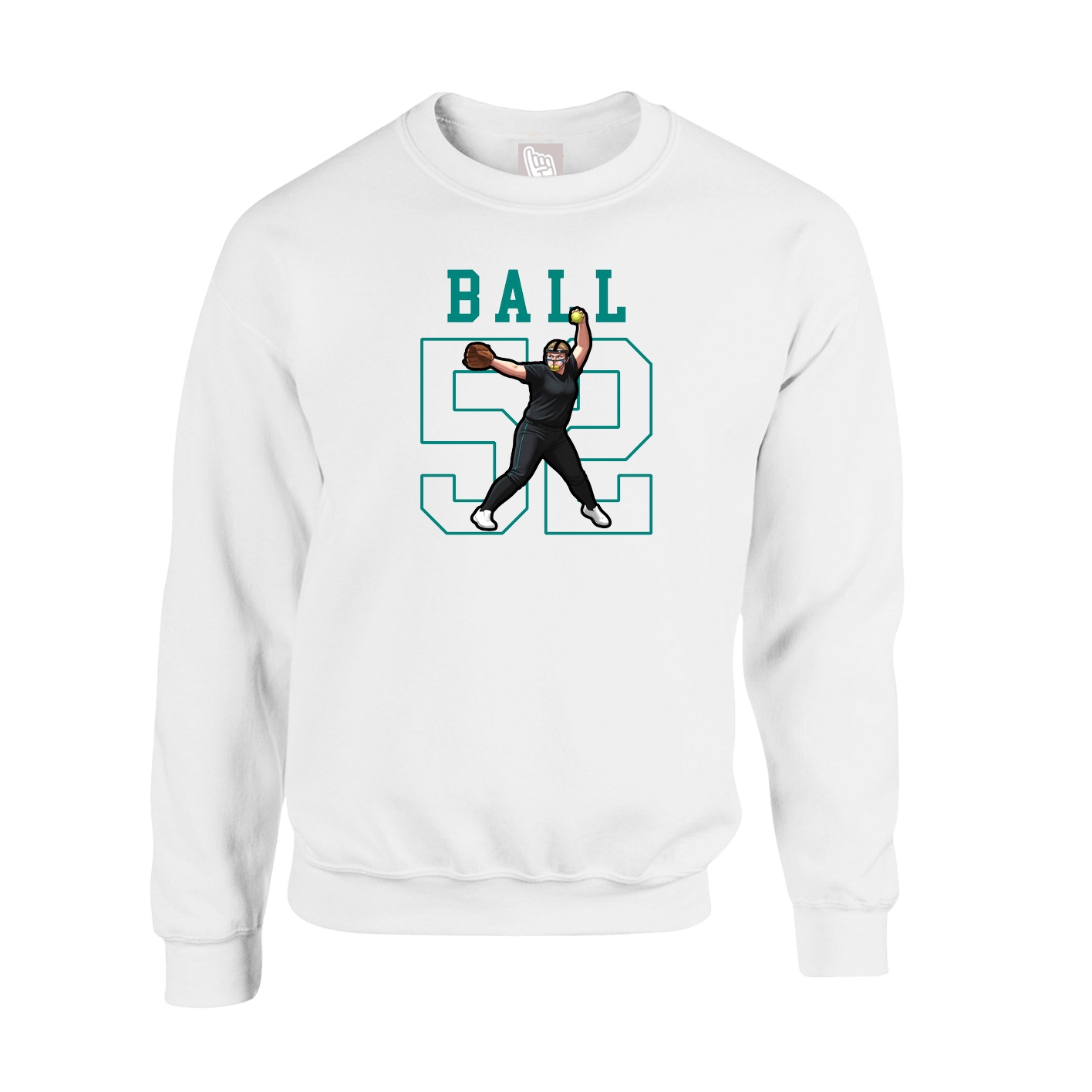 Fleece Crew — Shirsey in White