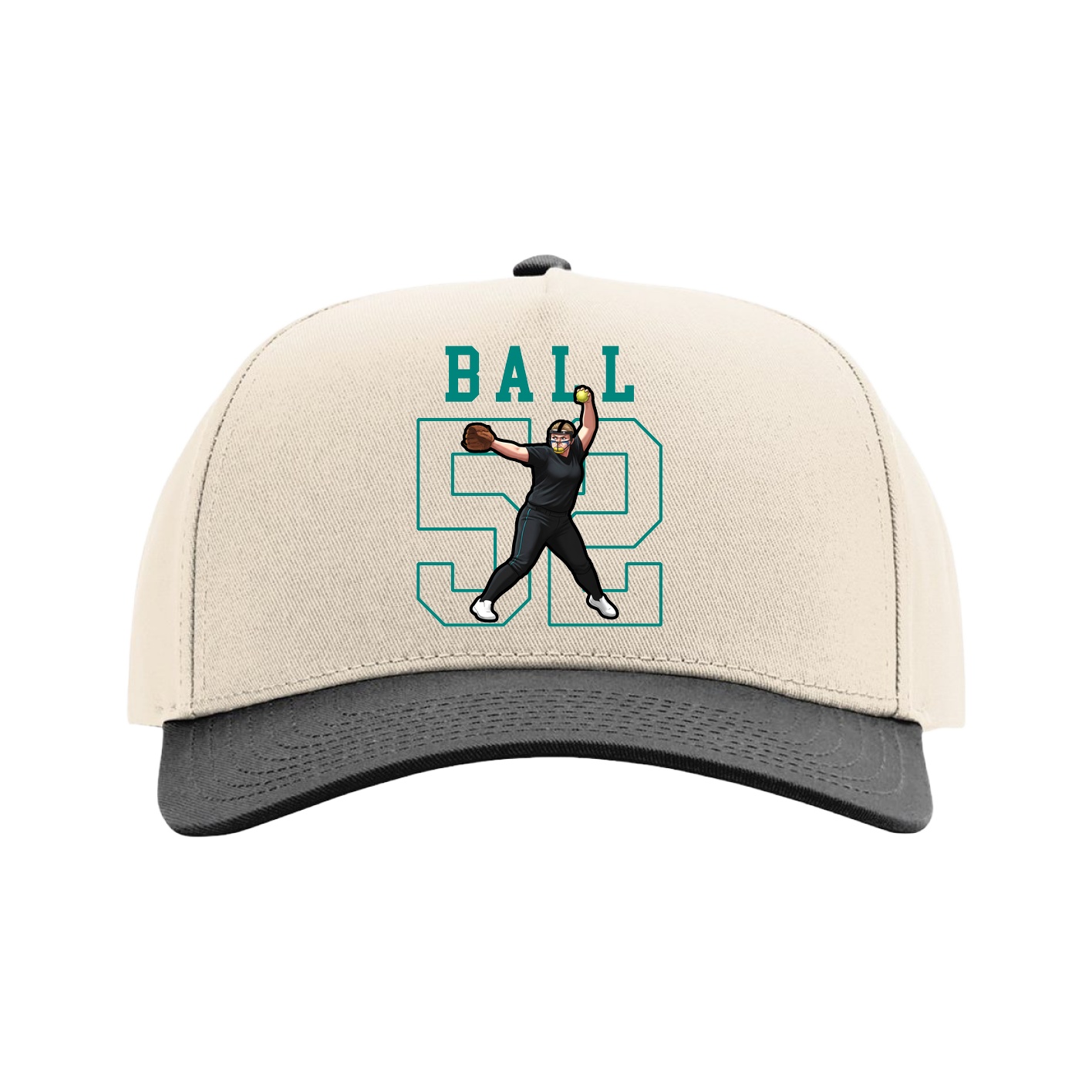 Full Fabric Five-Panel Champ Cap