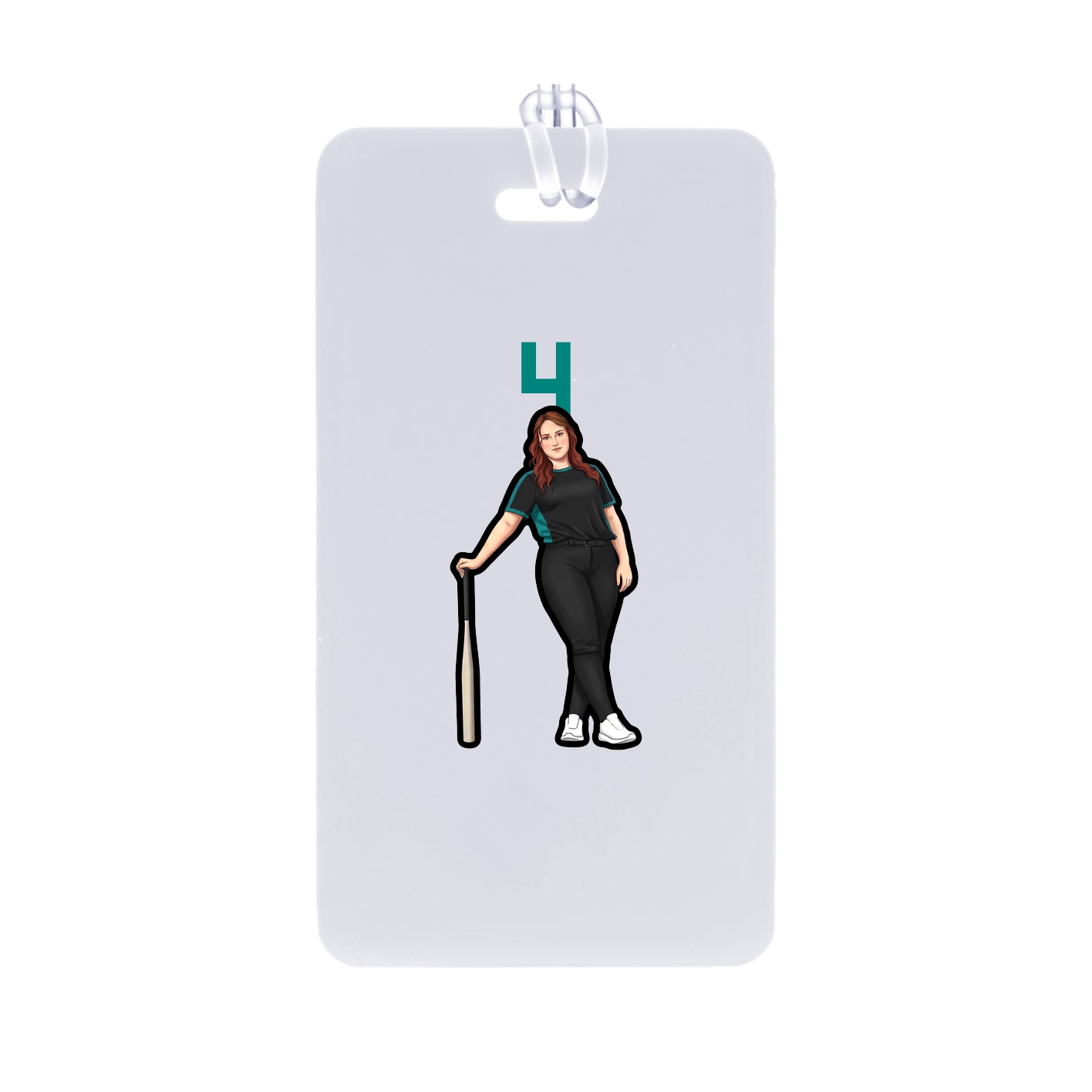 Bag Tag — Number Top in Classic