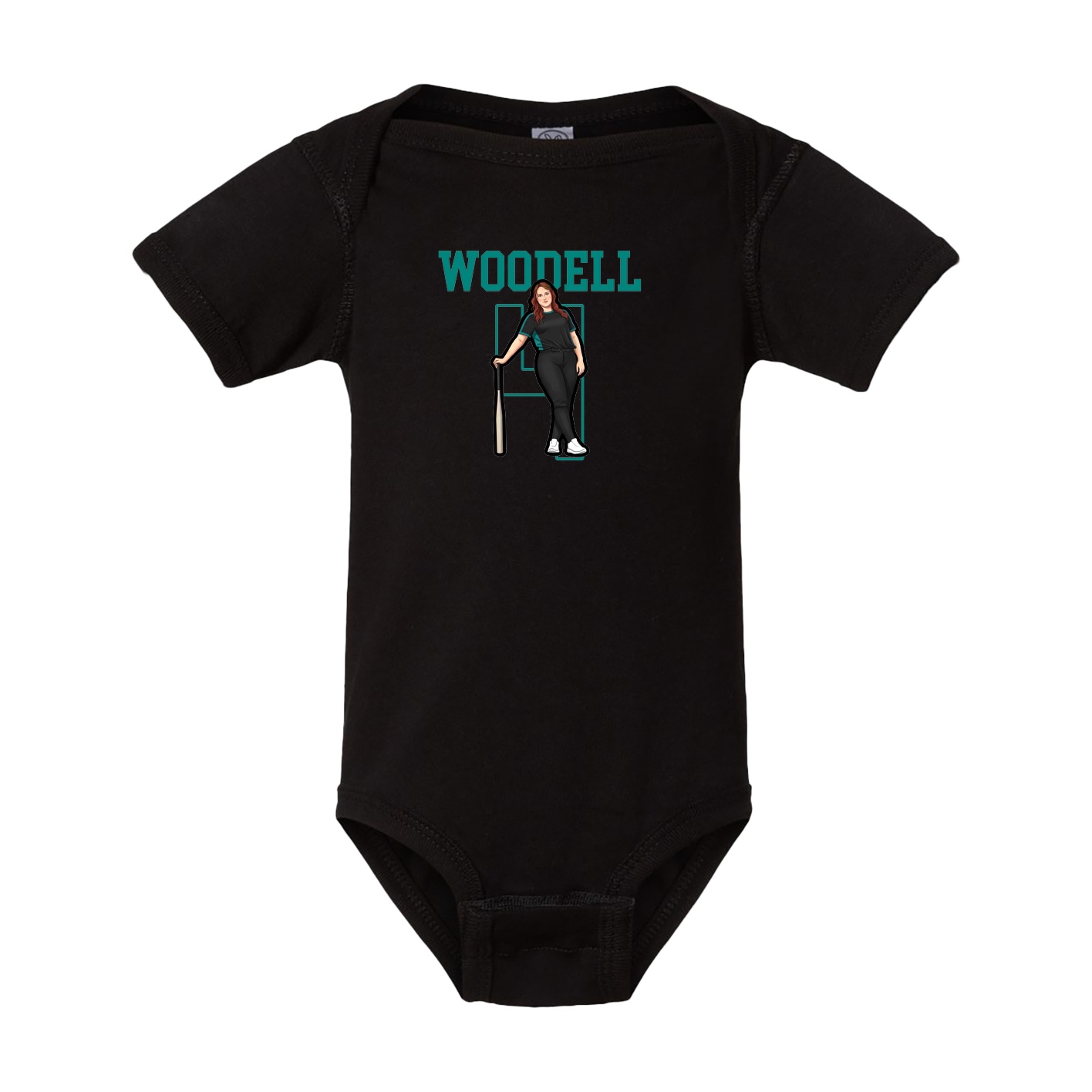 Baby Onesie — Shirsey in Black