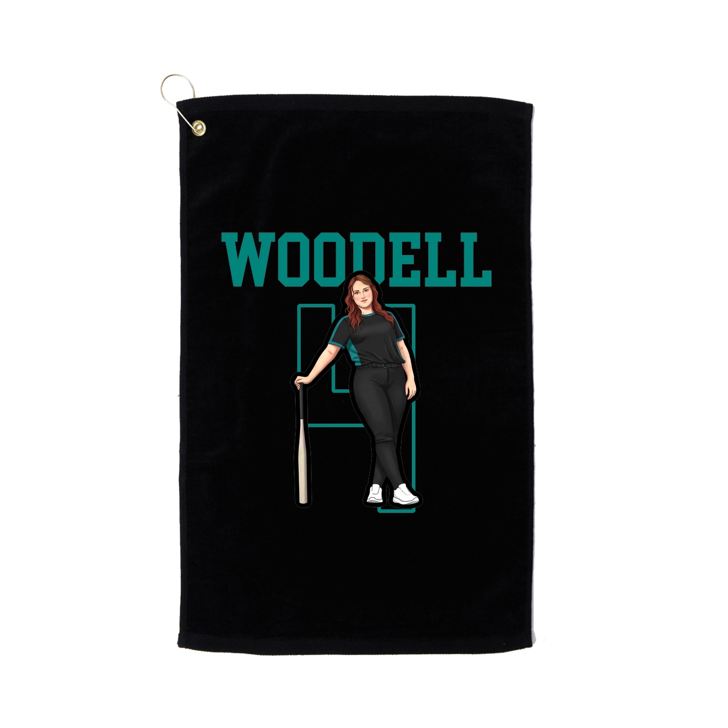 Golf Towel — Shirsey in Black