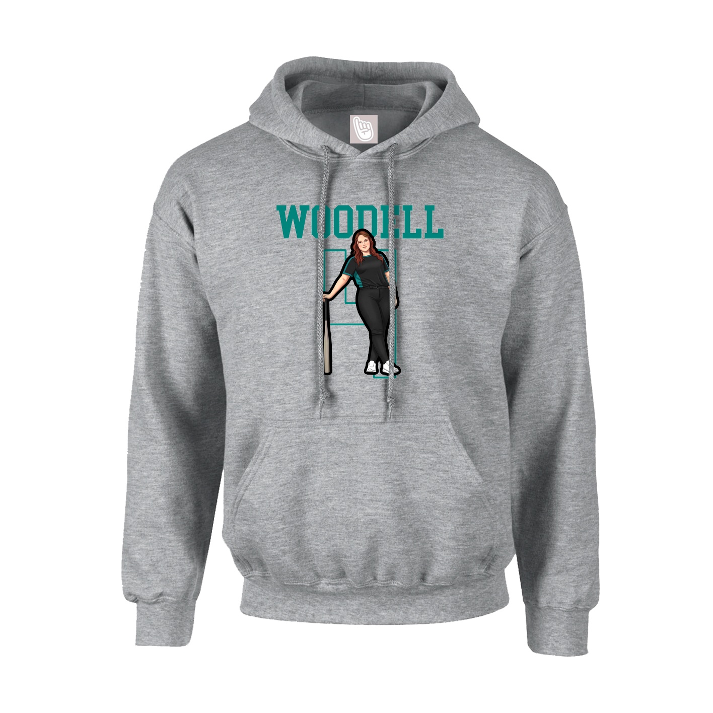 Hoodie — Shirsey in Grey