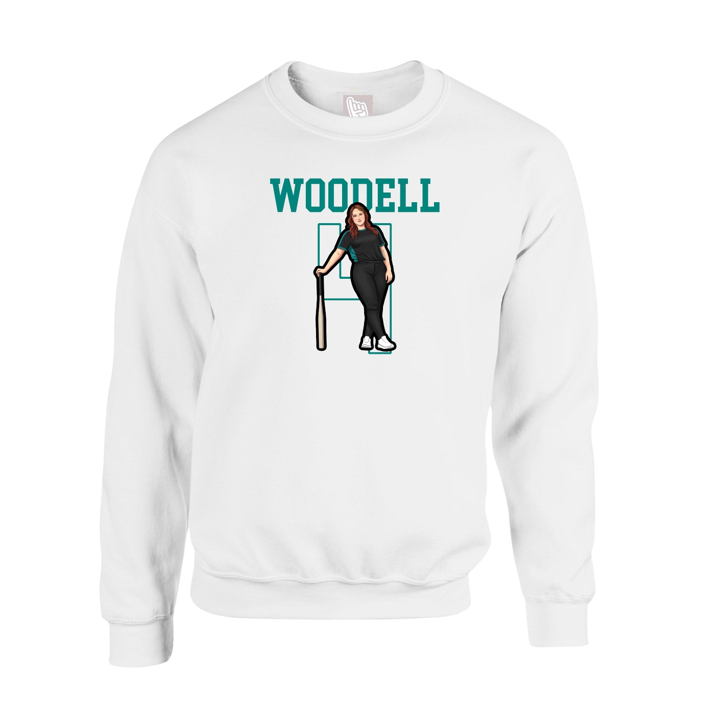 Fleece Crew — Shirsey in White
