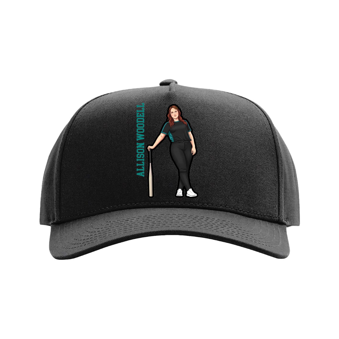Full Fabric Five-Panel Champ Cap