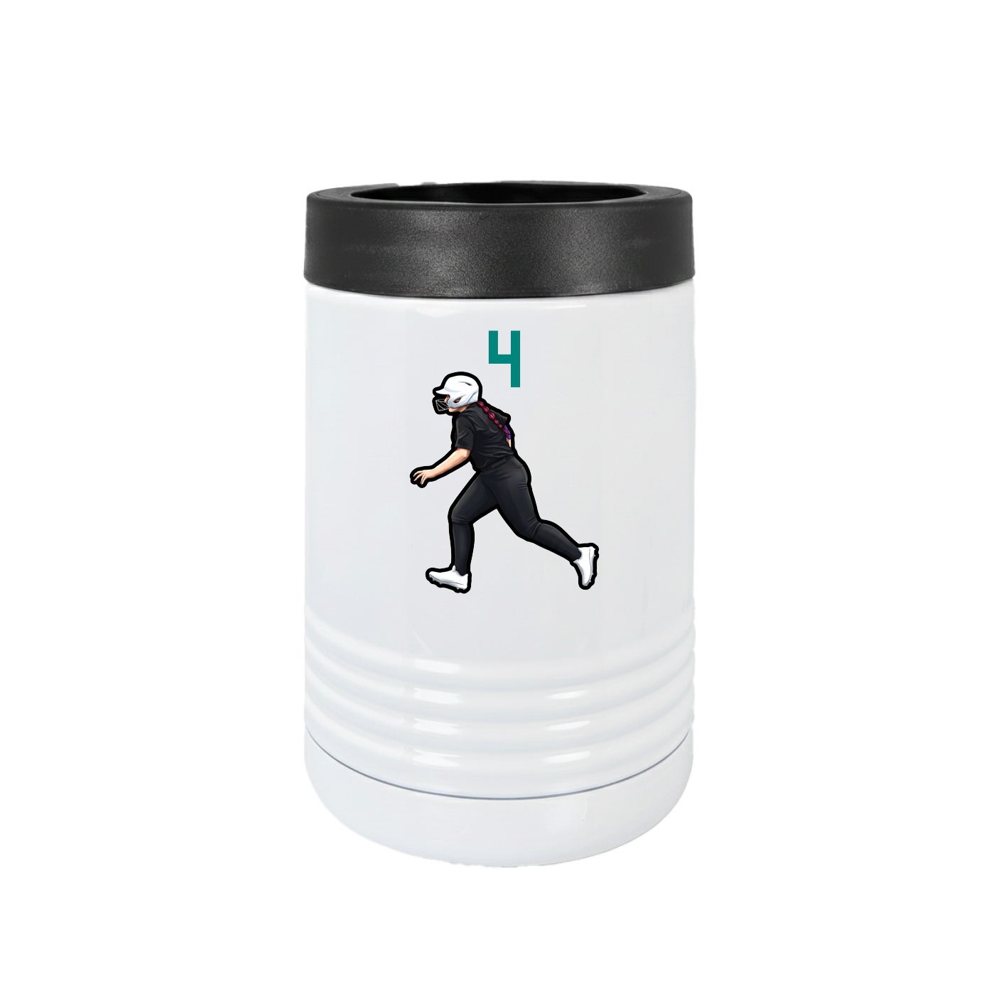 Beverage Holder — Number Top in White