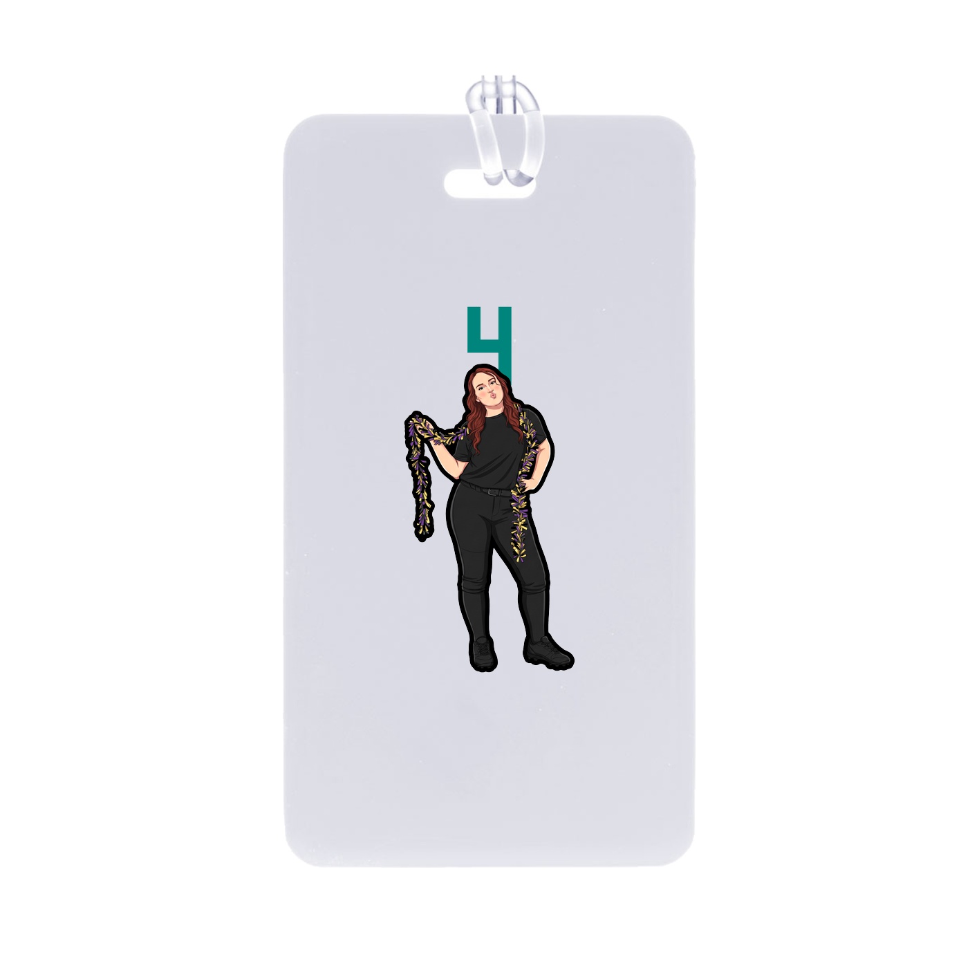 Bag Tag — Number Top in Classic