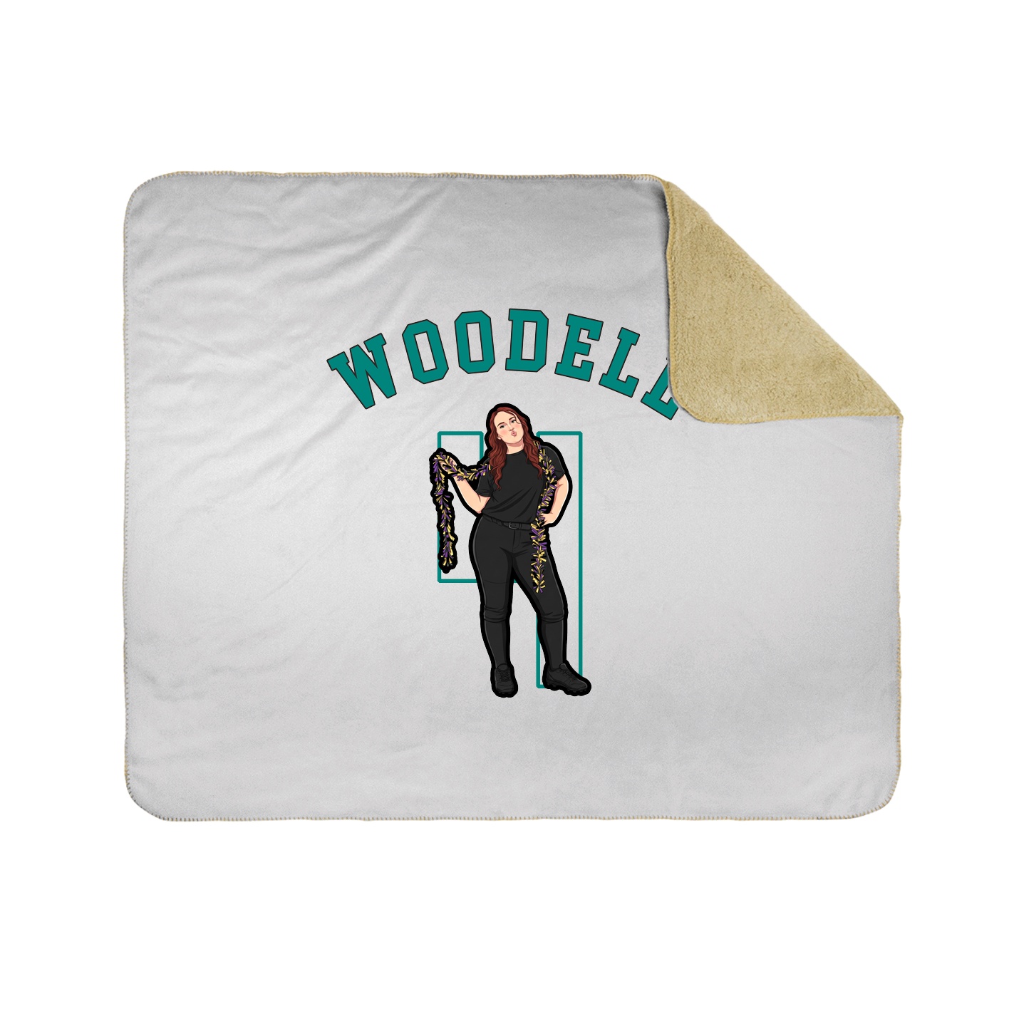 Throw Blanket — Shirsey Arch in White
