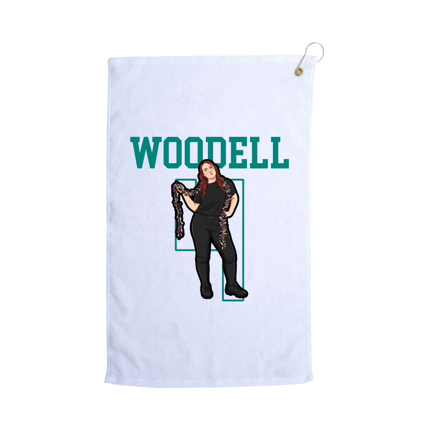 Golf Towel — Shirsey in White