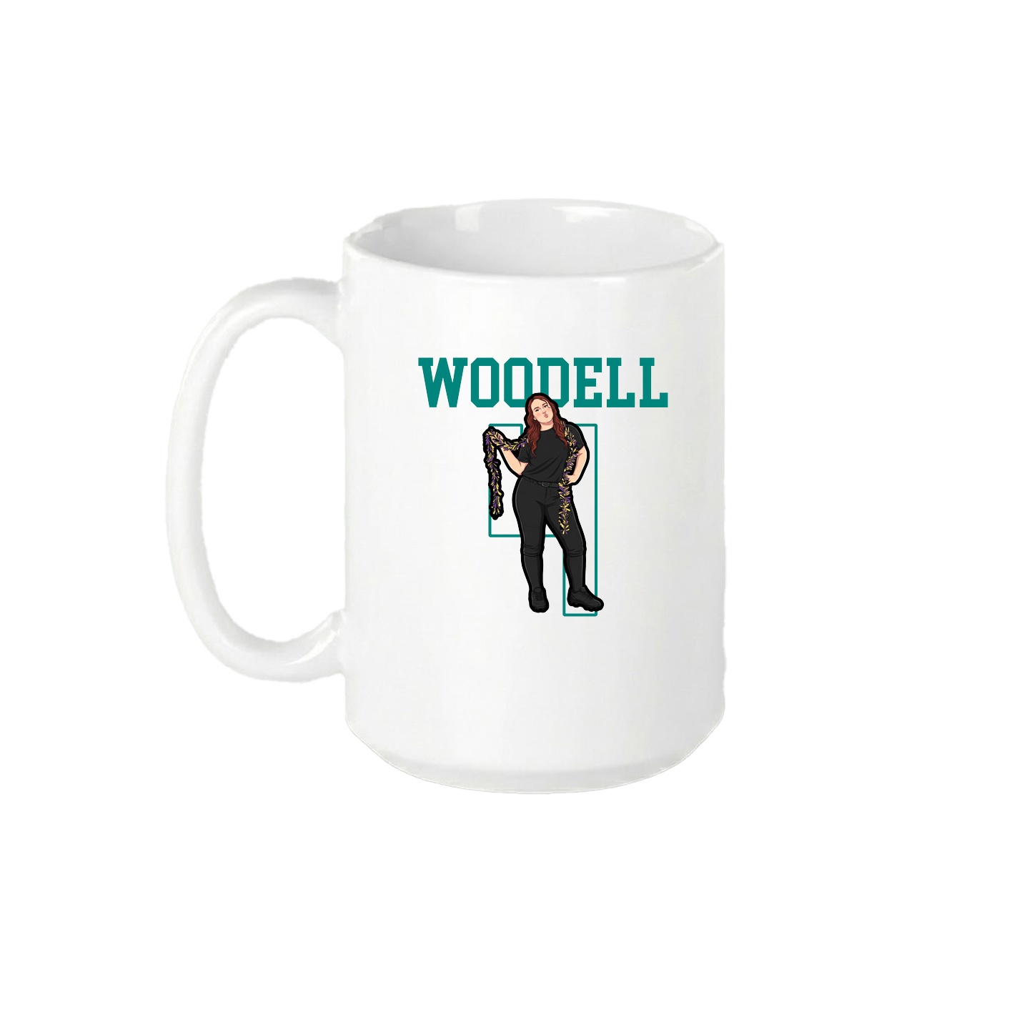 15oz Coffee Mug — Shirsey in White