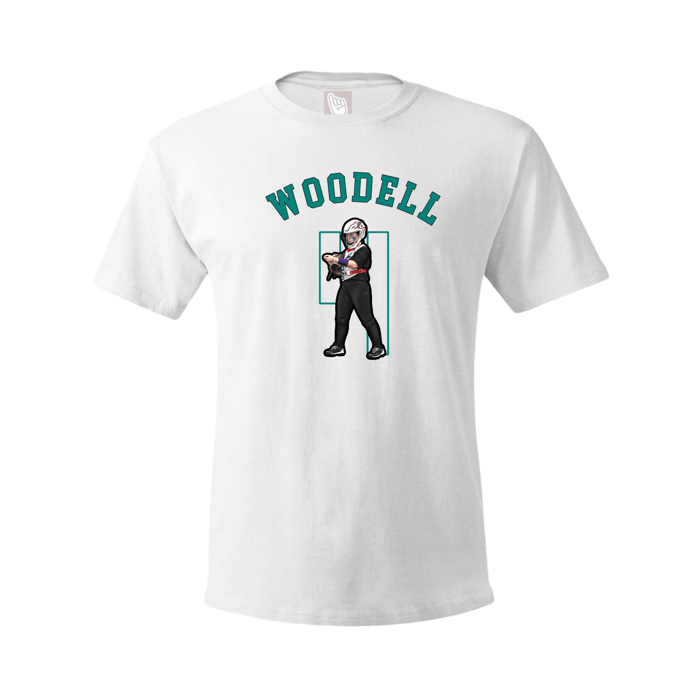 Youth Tee — Shirsey Arch in White