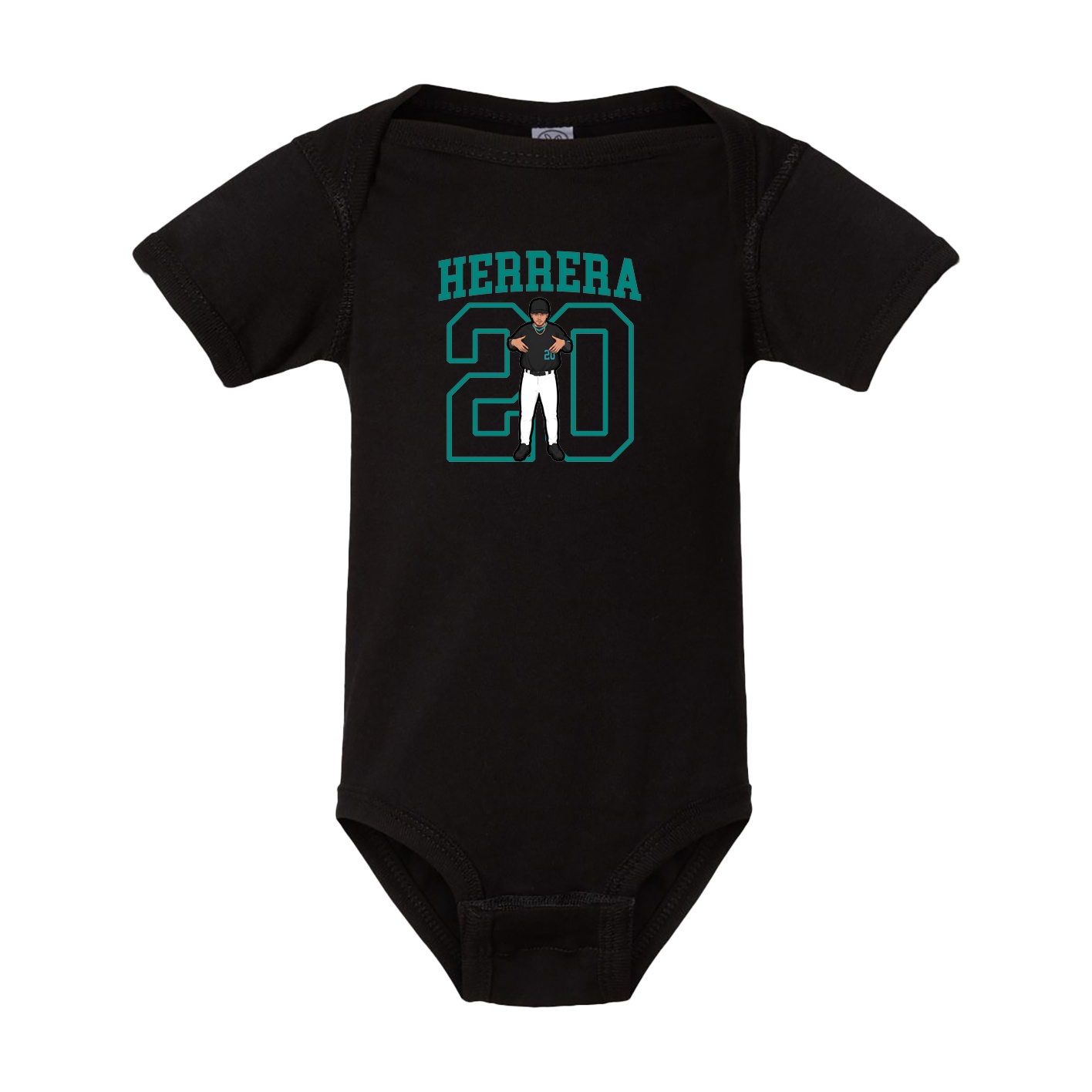 Baby Onesie — Shirsey in Black