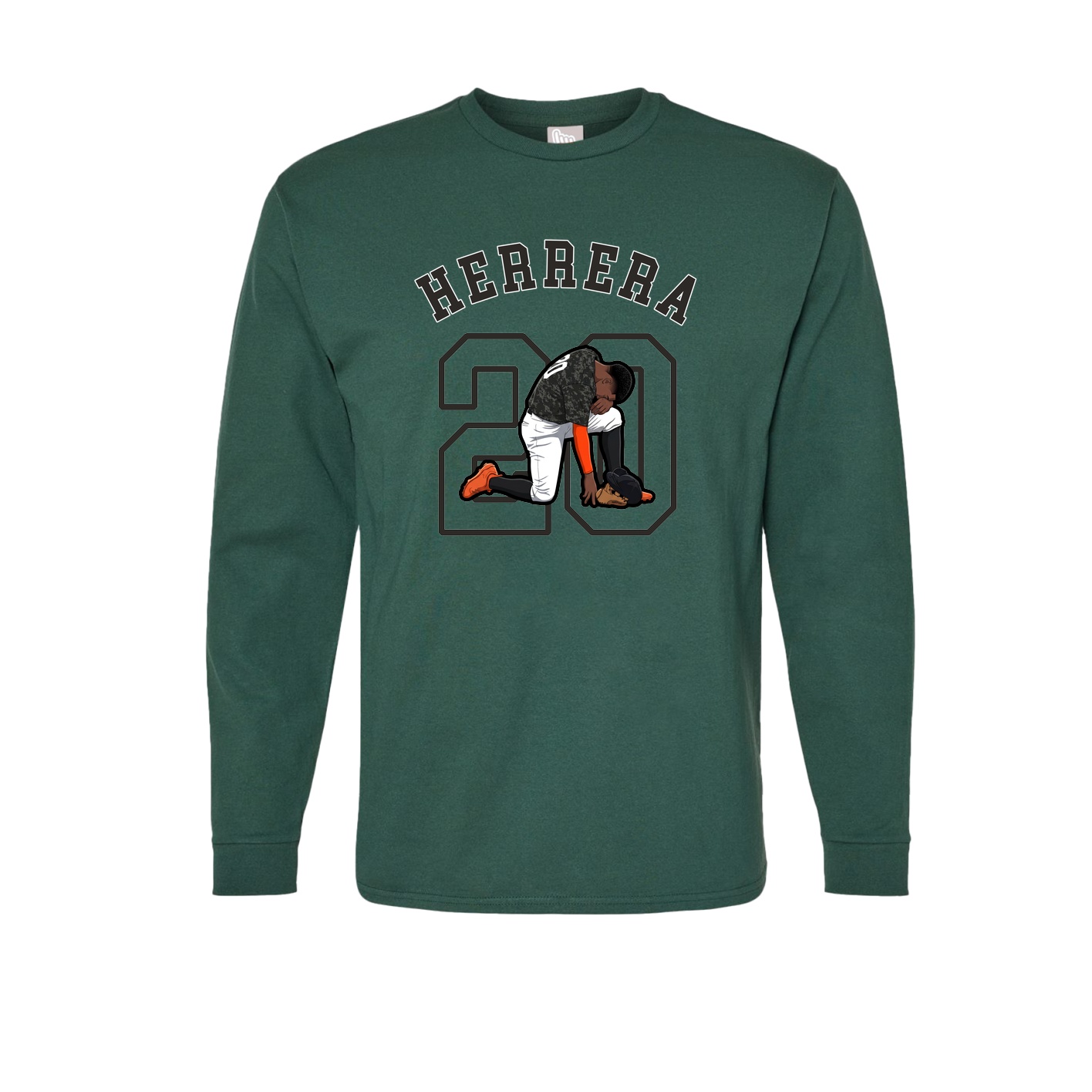 Long Sleeve Tee — Shirsey Arch in Green