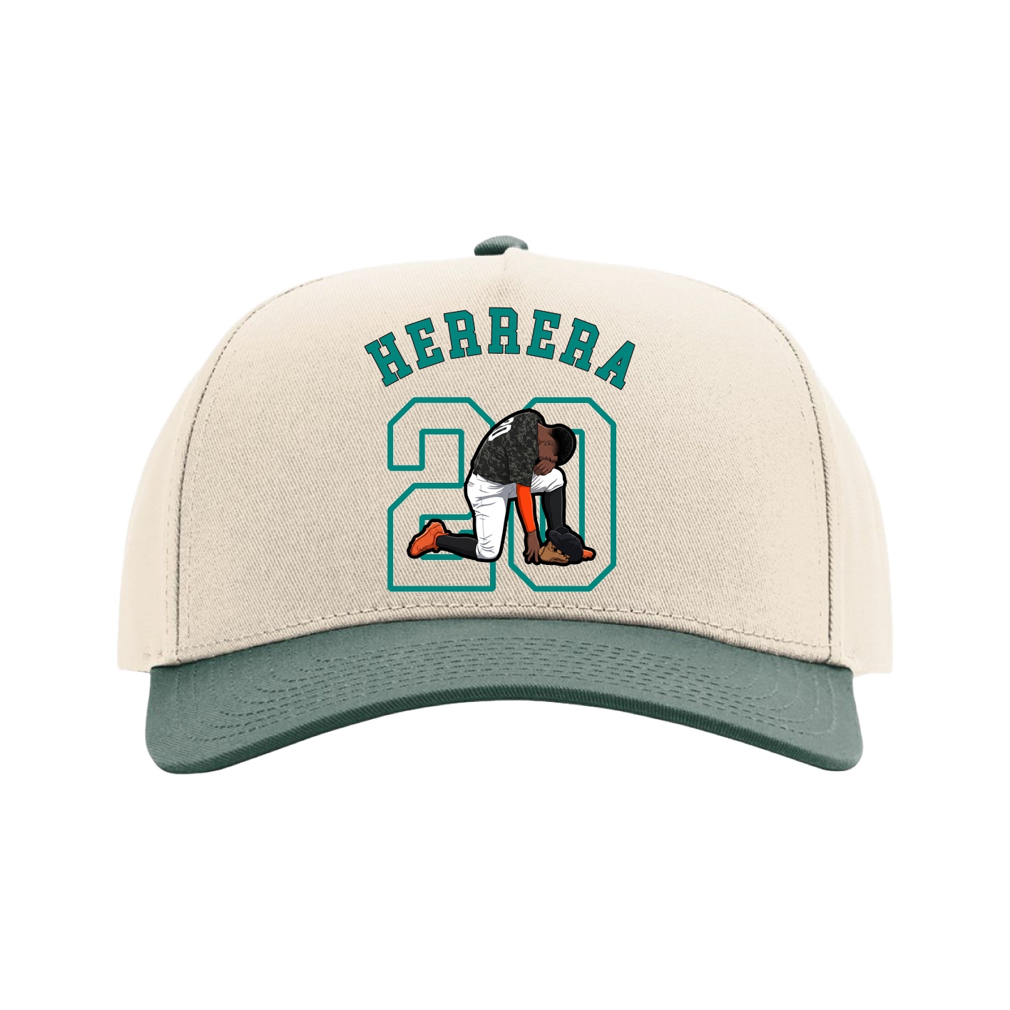 Full Fabric Five-Panel Champ Cap