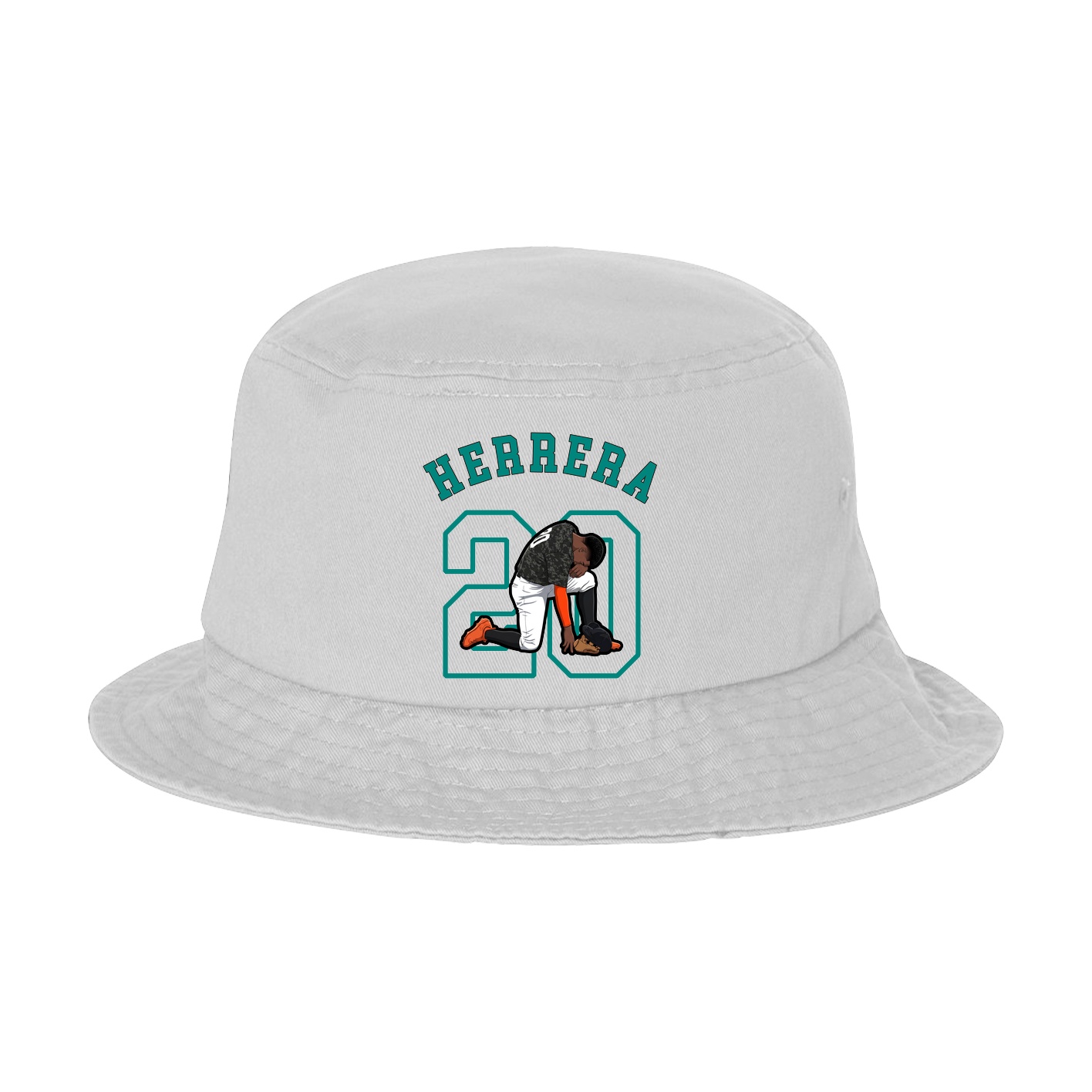 Bucket Cap — Shirsey Arch in White