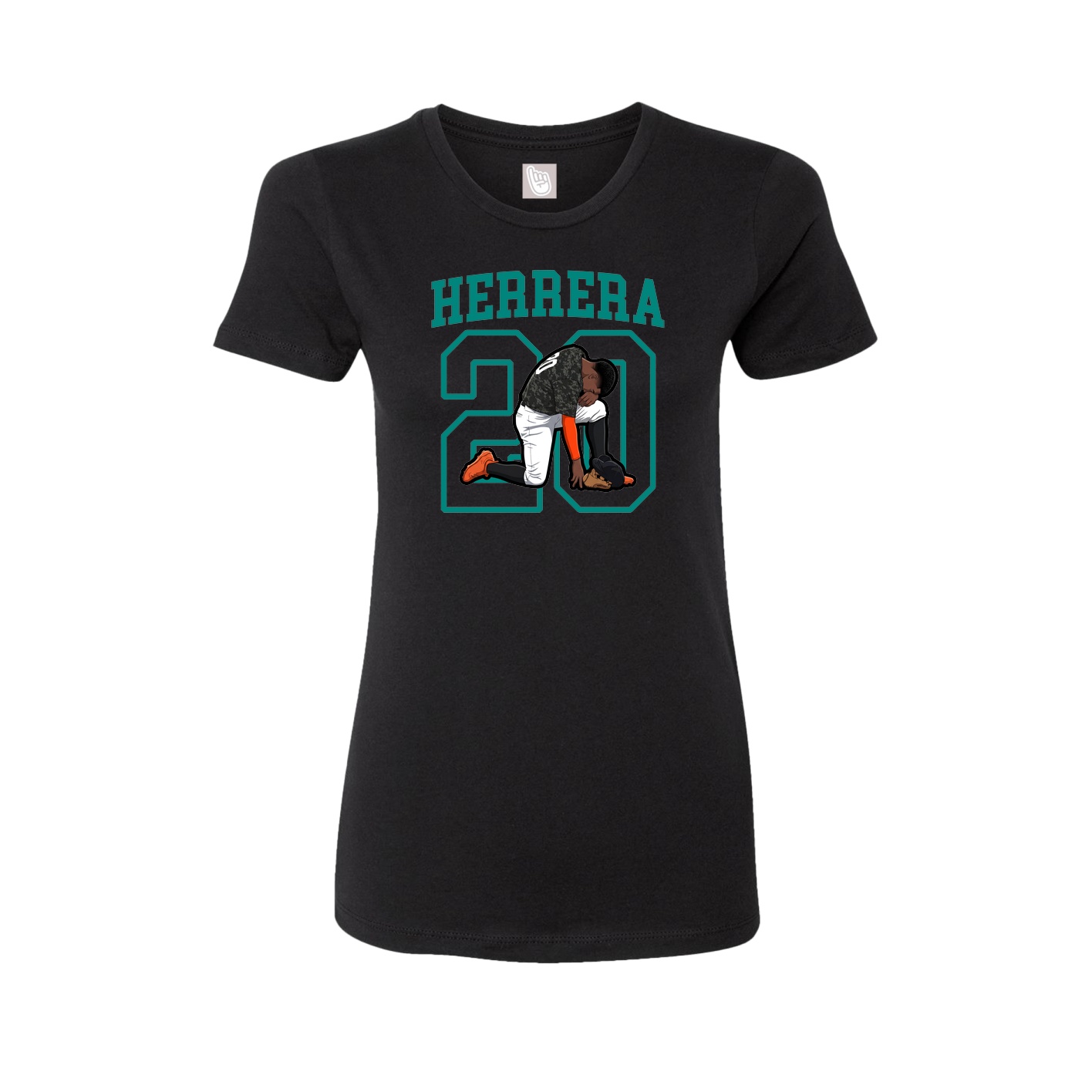 Fitted Women's Tee — Shirsey in Black