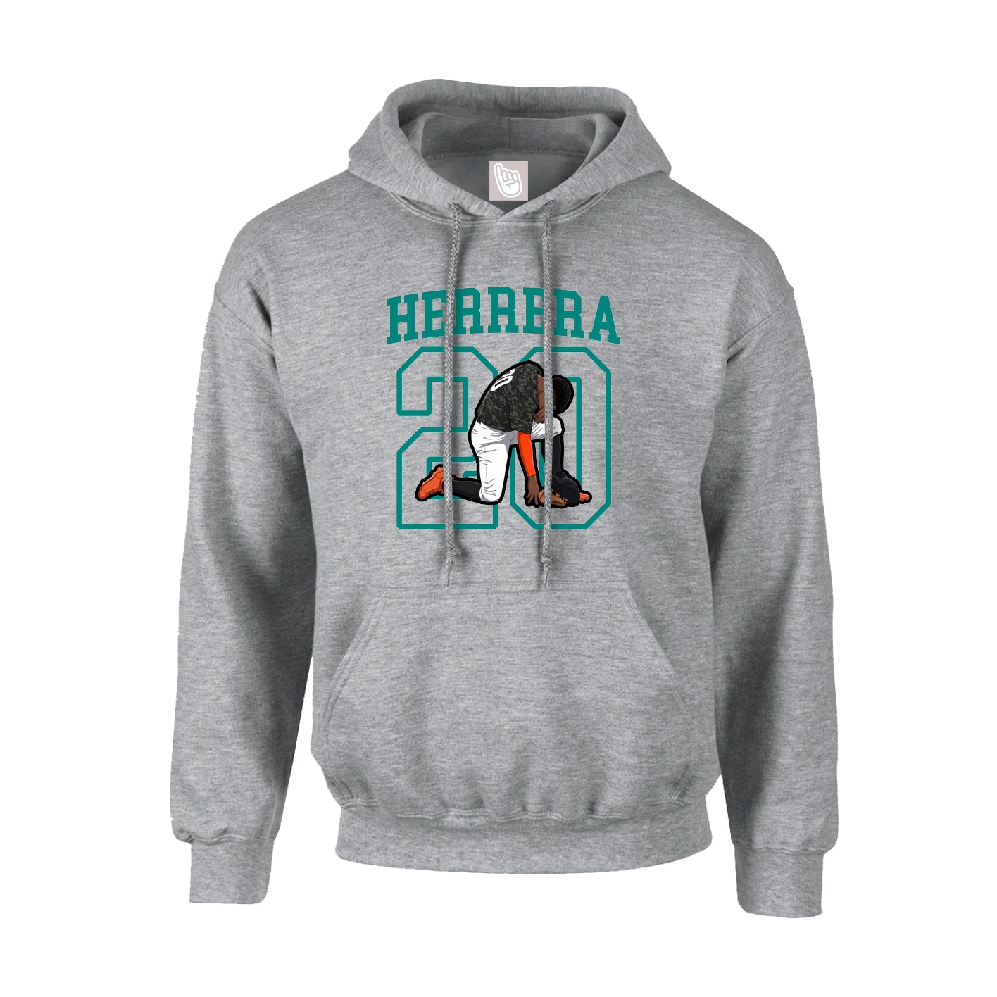Hoodie — Shirsey in Grey