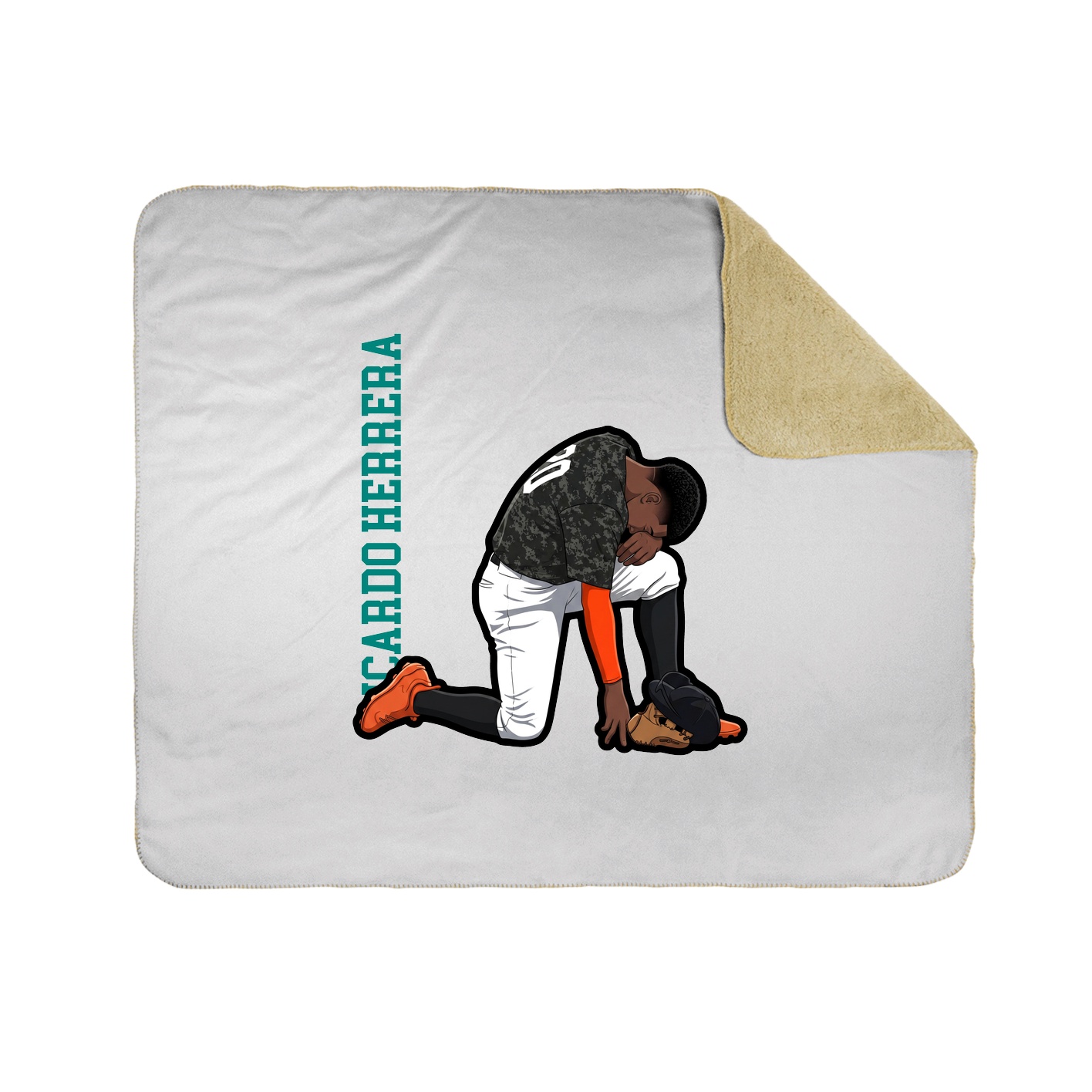 50x60 Sherpa Lined Throw Blanket
