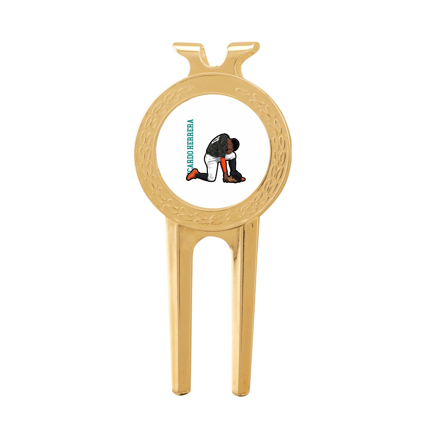Divot Tool with Ball Marker — Name Vertical in Classic