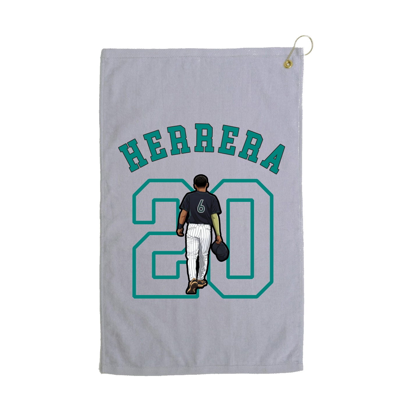 Golf Towel — Shirsey Arch in Grey